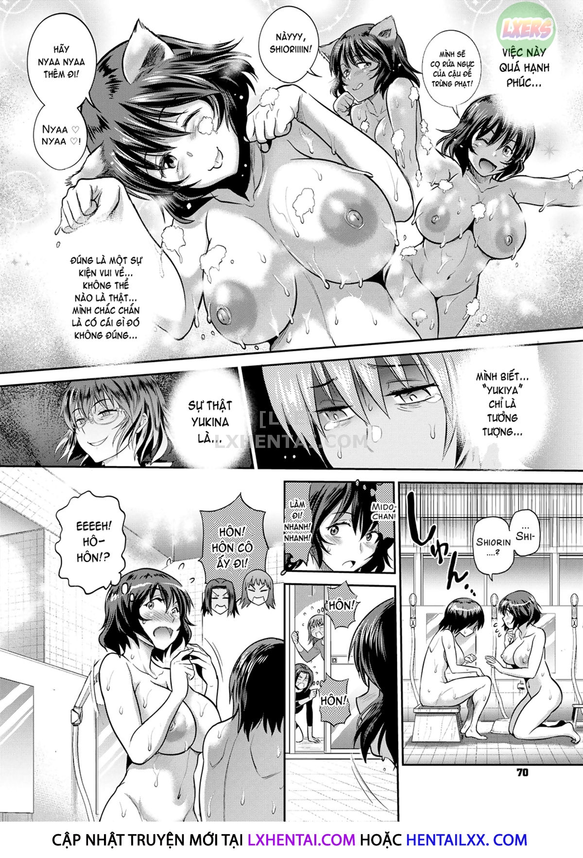 HentaiVN.net - Ảnh 20 - Girls Lacrosse Club ~ 2 Years Later [Thụ Thai Cho Vợ Người Ta] - Chap 8