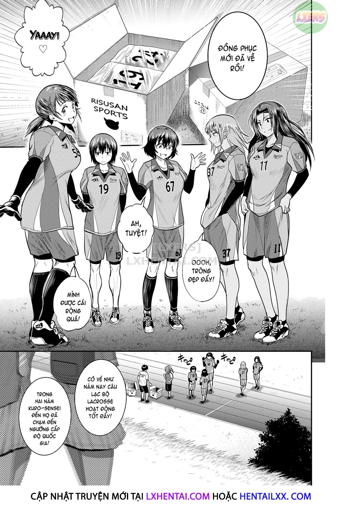 HentaiVN.net - Ảnh 39 - Girls Lacrosse Club ~ 2 Years Later [Thụ Thai Cho Vợ Người Ta] - Chap 8