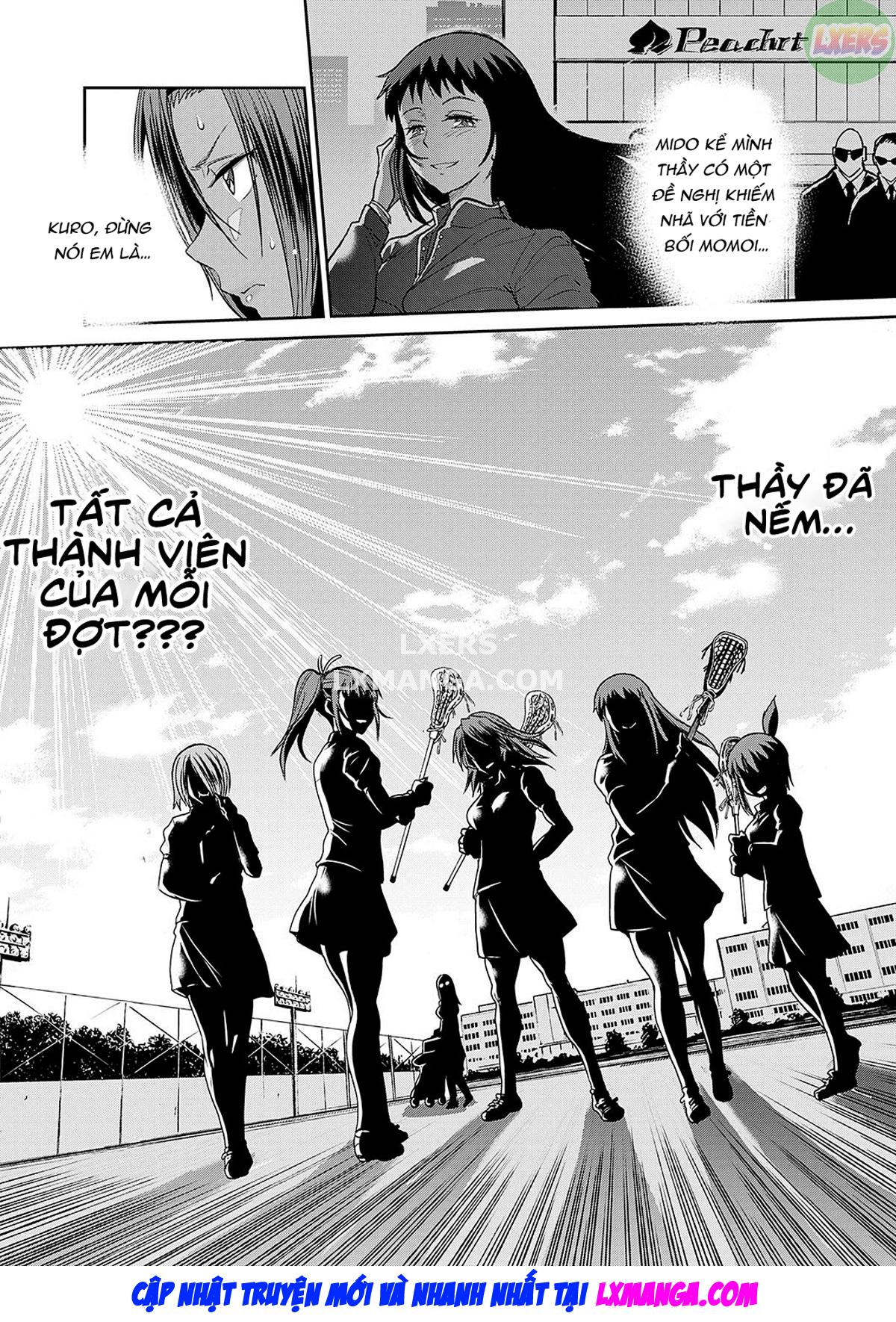 HentaiVN.net - Ảnh 36 - Girls Lacrosse Club ~ 2 Years Later [Thụ Thai Cho Vợ Người Ta] - Chap 10