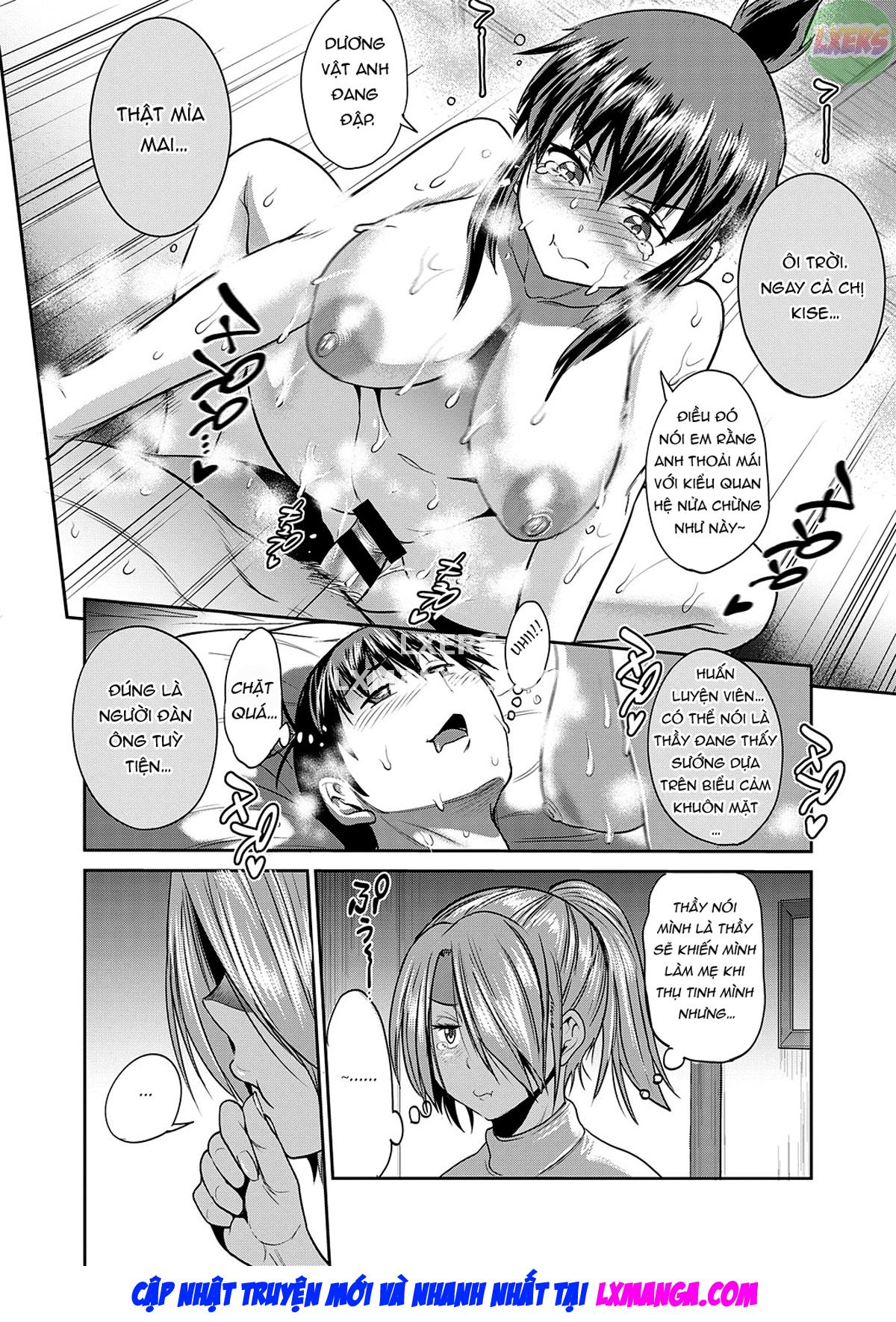 HentaiVN.net - Ảnh 28 - Girls Lacrosse Club ~ 2 Years Later [Thụ Thai Cho Vợ Người Ta] - Chap 13