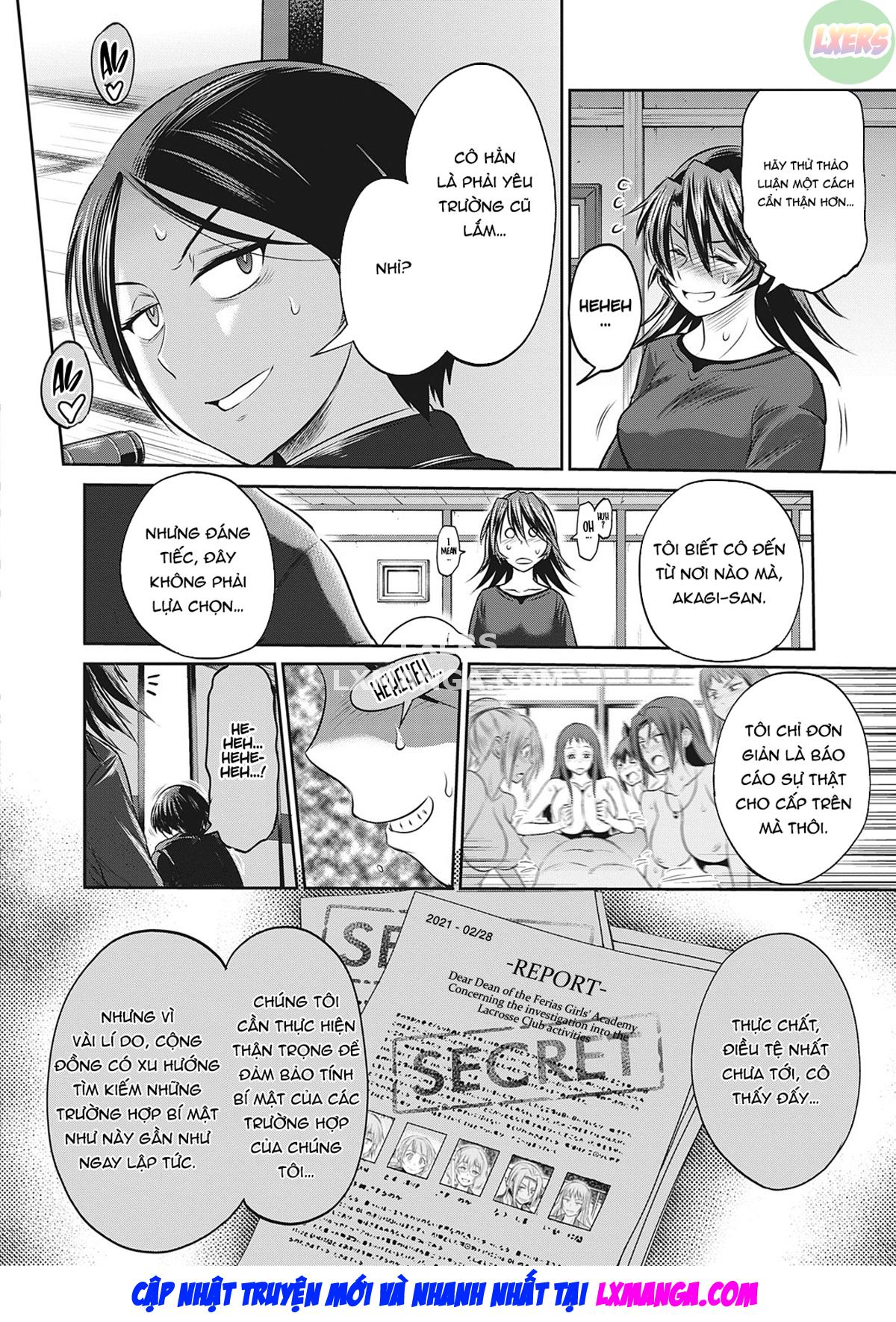 HentaiVN.net - Ảnh 19 - Girls Lacrosse Club ~ 2 Years Later [Thụ Thai Cho Vợ Người Ta] - Chap 19