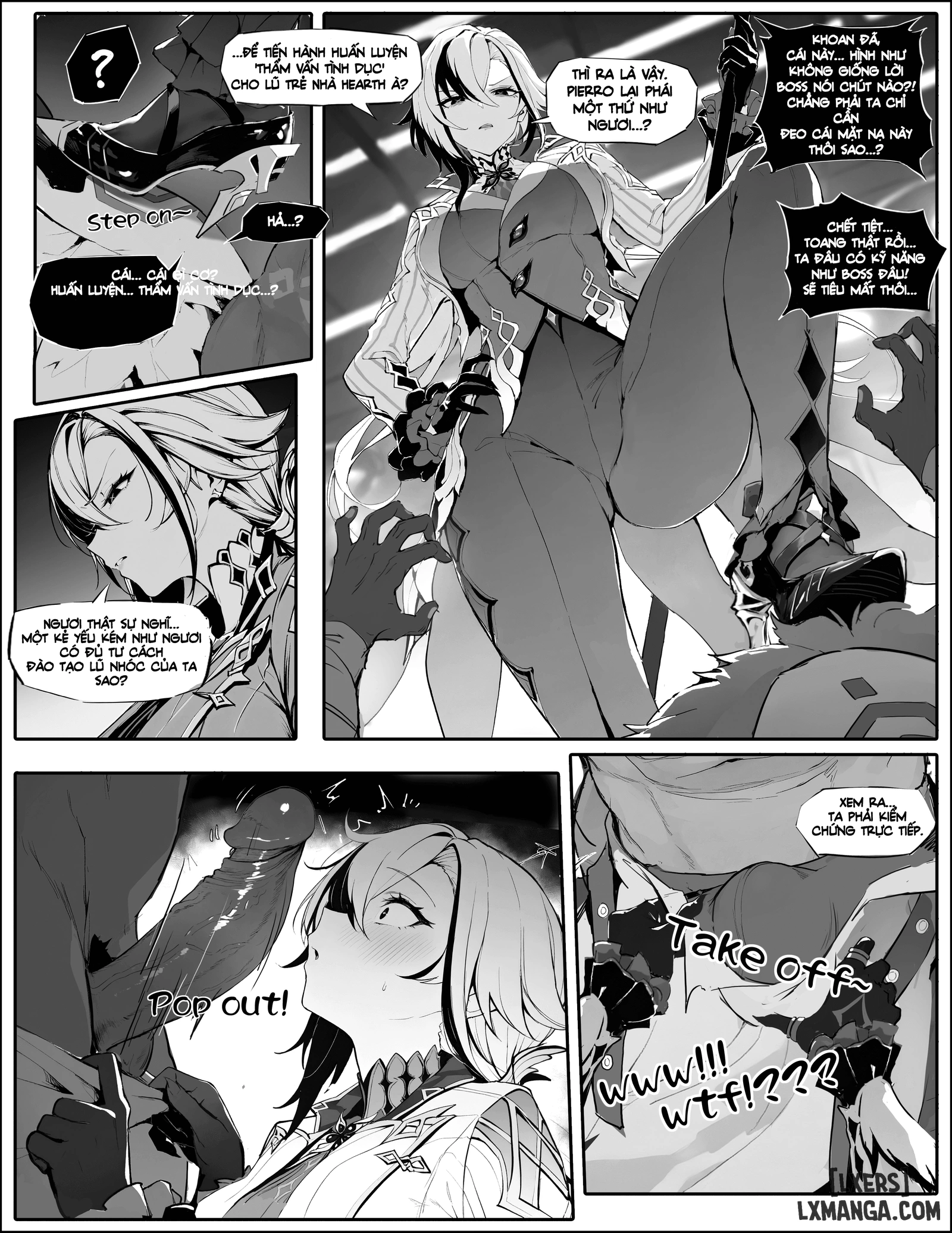HentaiVN.net - Ảnh 3 - Servant-sama và khóa huấn luyện tra tấn tình dục - Oneshot