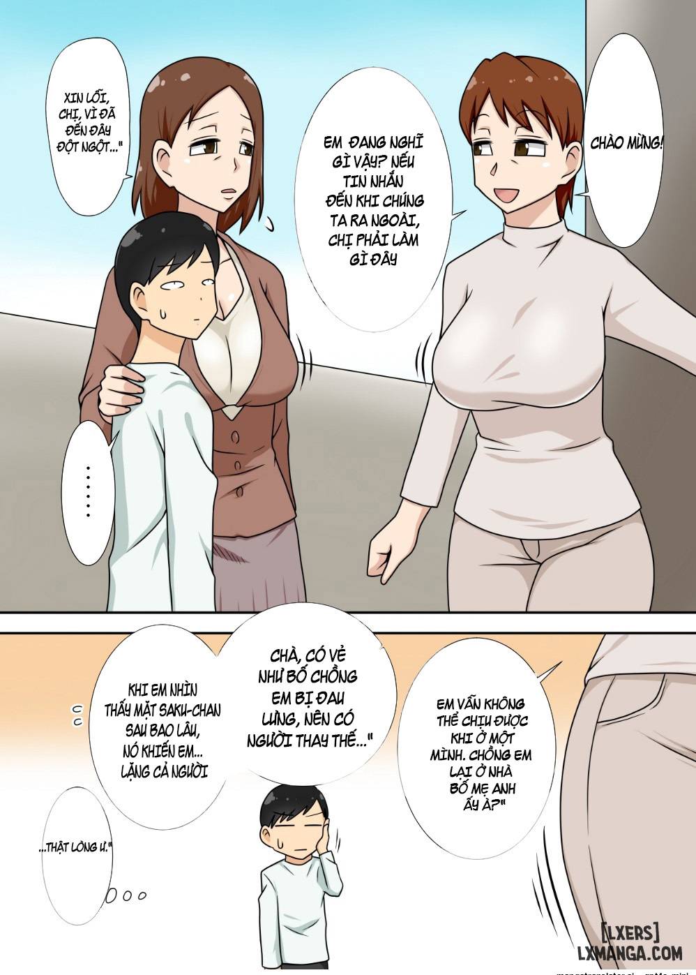 HentaiVN.net - Ảnh 3 - My Nephew's Double Sex Life In The Shadows As A Jet Coaster - Chapter 2