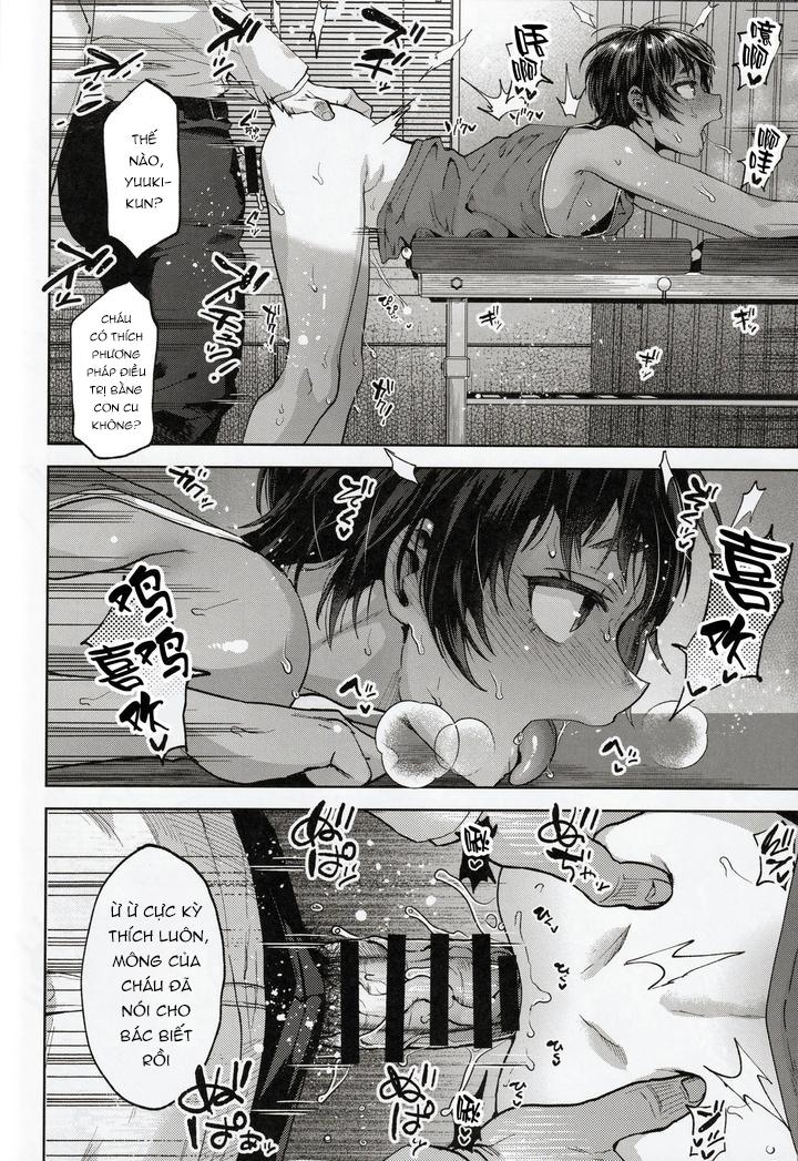 HentaiVN.net - Ảnh 20 - Hiyake shounen to naisho no tokubetsu chiryou - chap 2