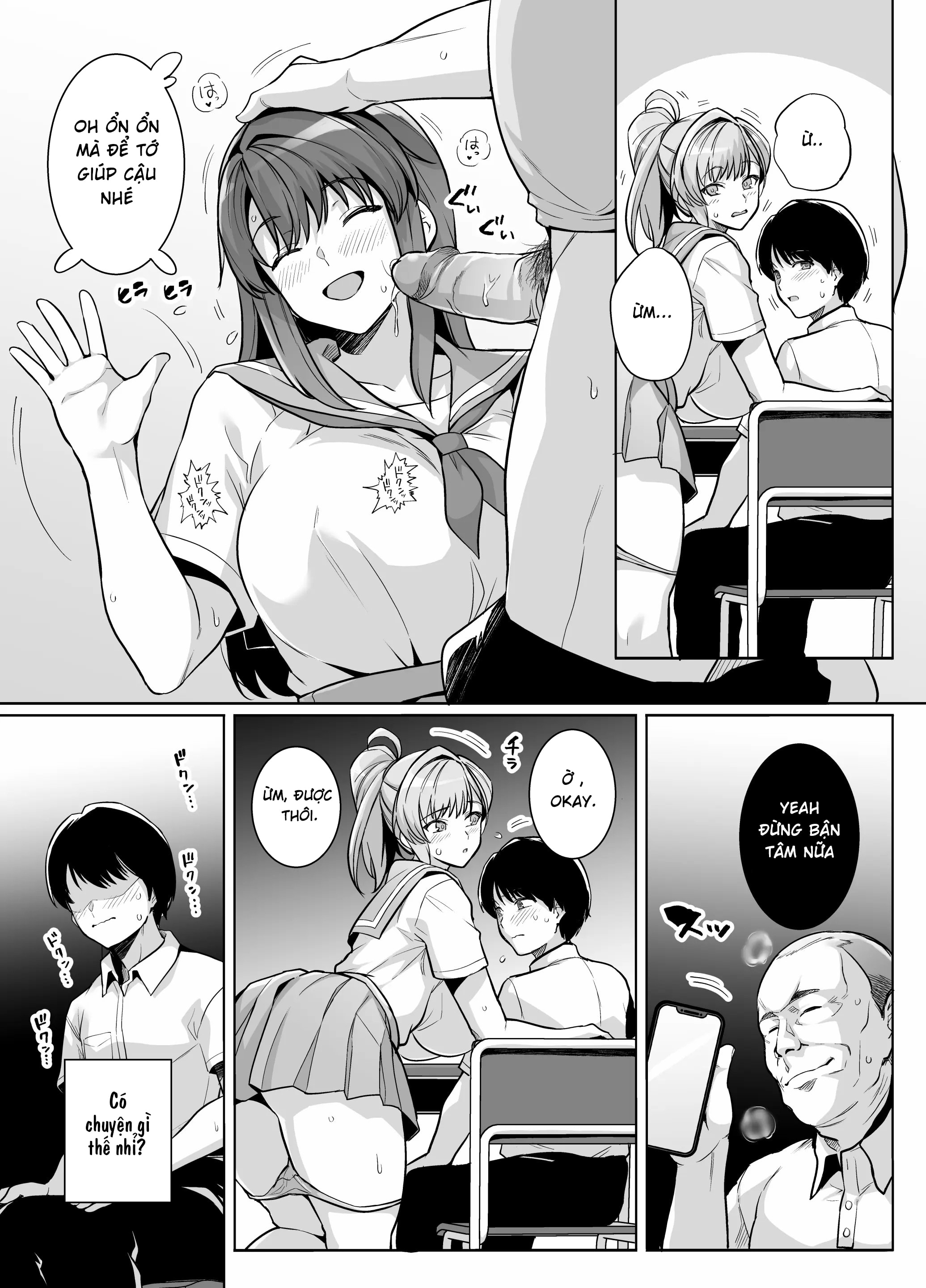 HentaiVN.net - Ảnh 15 - AOHARU TORARE - Tình cảm học đường