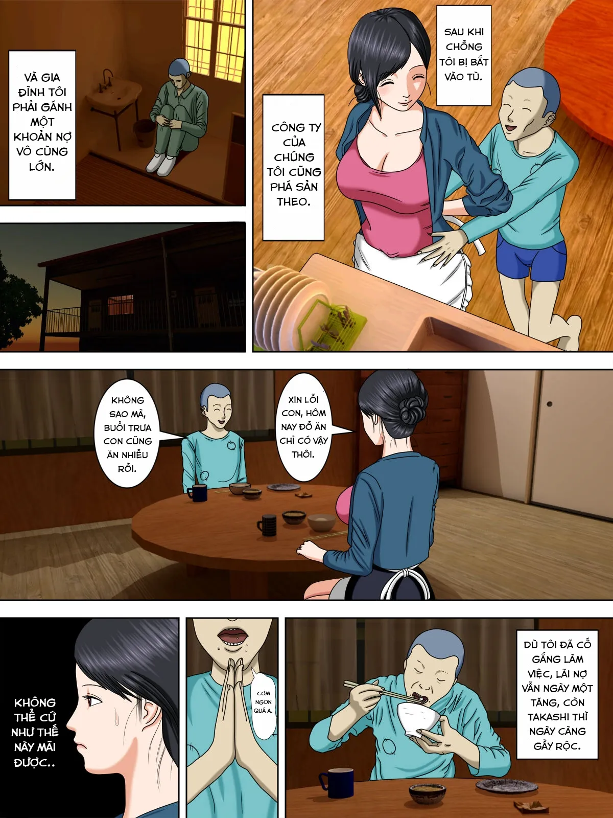 HentaiVN.net - Ảnh 4 - Otto Wa Gokuchuu, Ippou Tsuma Wa... Bangaihen～Bokudake No Fuuzokujou No Hazunanoni... [夫は獄中、一方妻は・・・番外編～僕だけの風俗嬢のはずなのに・・・] - Chap 2