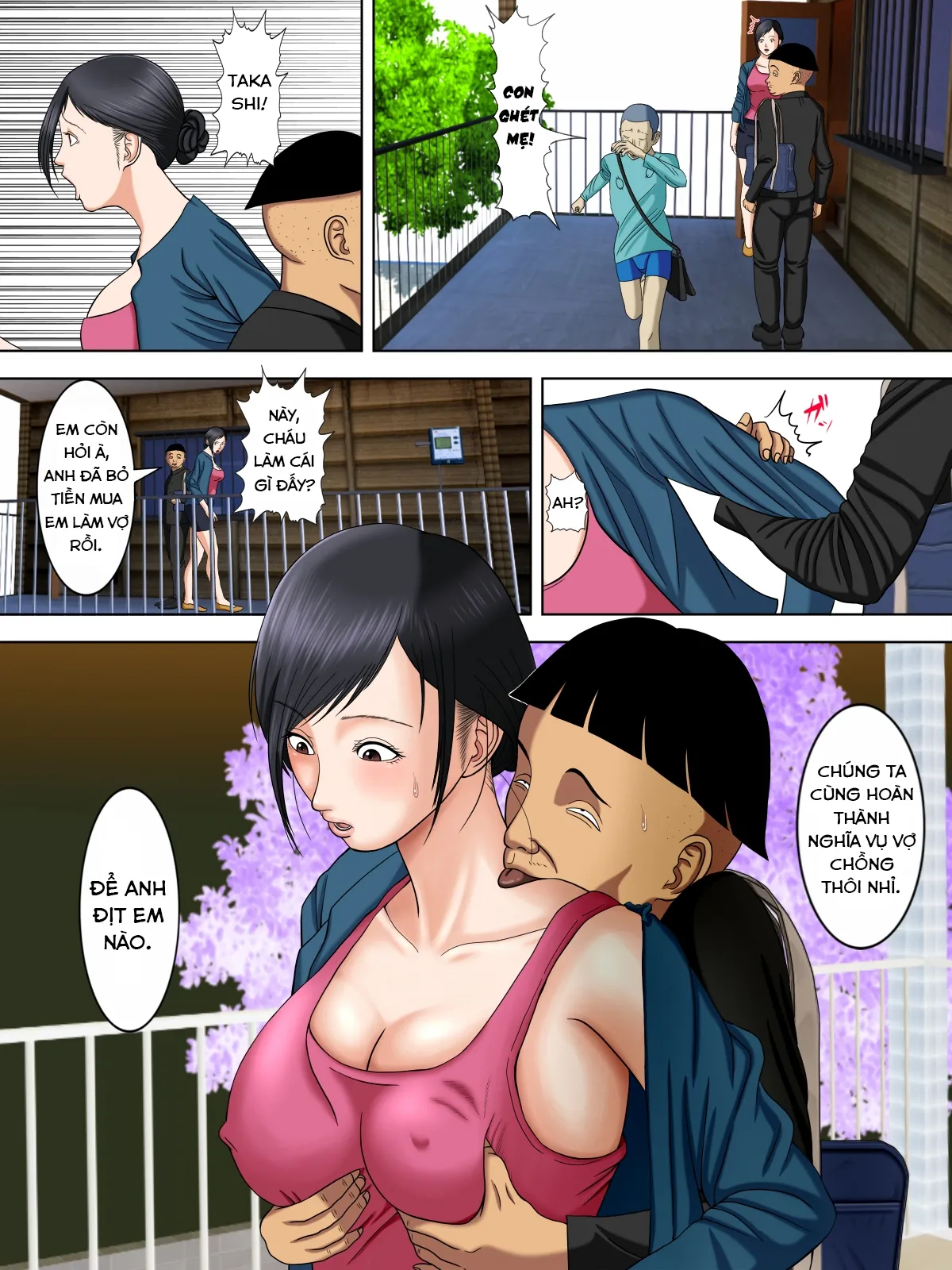 HentaiVN.net - Ảnh 5 - Otto Wa Gokuchuu, Ippou Tsuma Wa... Bangaihen～Bokudake No Fuuzokujou No Hazunanoni... [夫は獄中、一方妻は・・・番外編～僕だけの風俗嬢のはずなのに・・・] - Chap 3