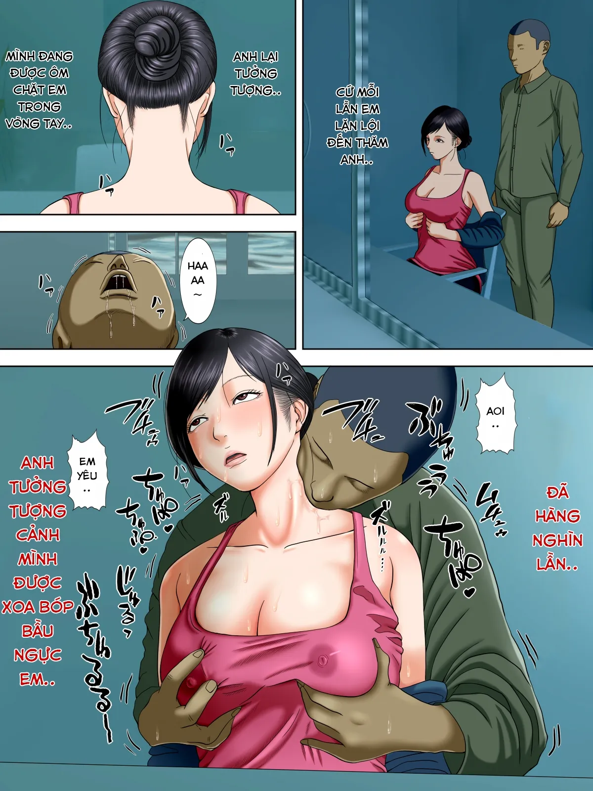 HentaiVN.net - Ảnh 7 - Otto Wa Gokuchuu, Ippou Tsuma Wa... Bangaihen～Bokudake No Fuuzokujou No Hazunanoni... [夫は獄中、一方妻は・・・番外編～僕だけの風俗嬢のはずなのに・・・] - Chap 3