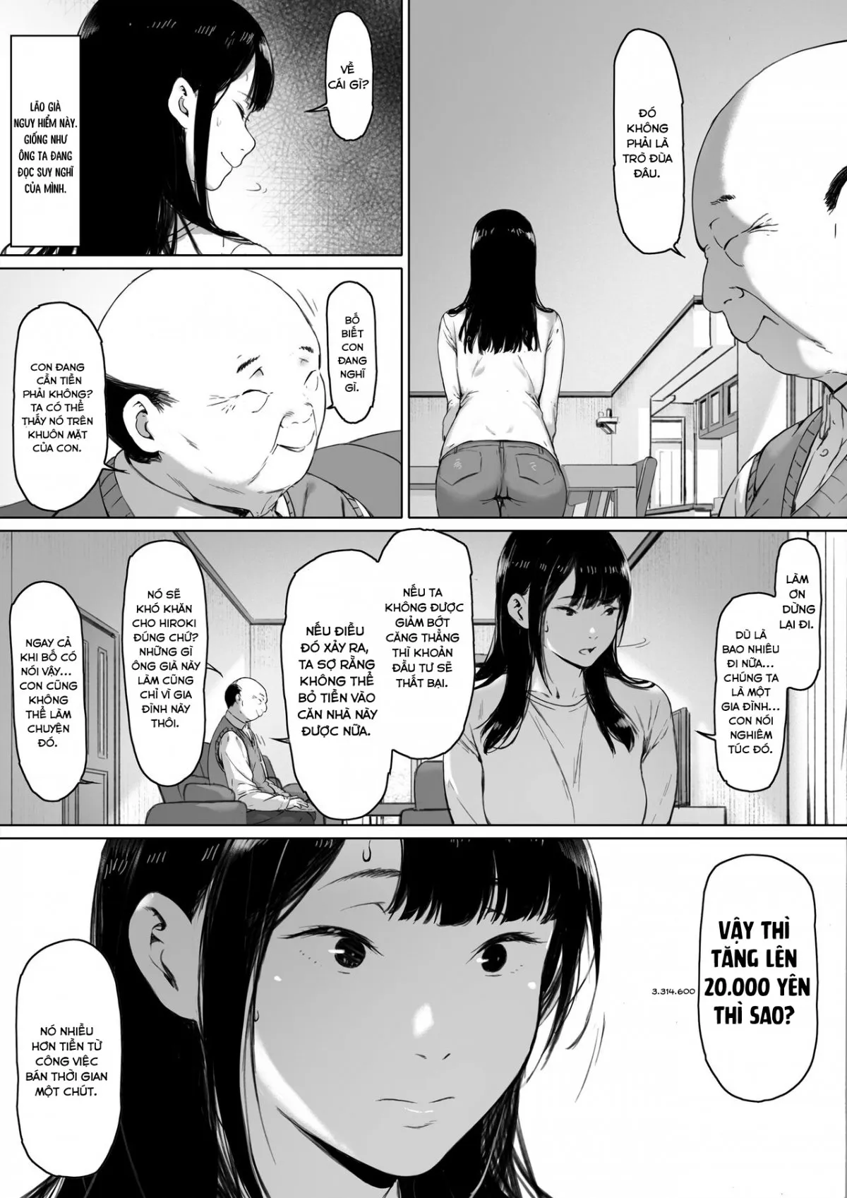 HentaiVN.net - Ảnh 19 - Ánh nhìn của bố chồng [Gifu to Doukyou Suru ni Natta Shiawase na Shinkon Seikatsu o Okuro Hazu datta no ni; 義父と同居することになった 幸せな新婚生活を送るはずだったのに; Now Living with my father-in-law, I was supposed to have a happy newlywed life] - Phần 1 - Chap 1