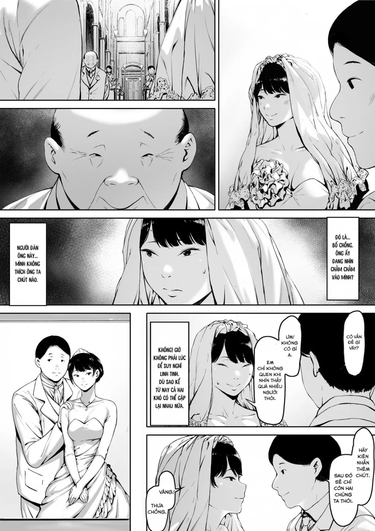 HentaiVN.net - Ảnh 4 - Ánh nhìn của bố chồng [Gifu to Doukyou Suru ni Natta Shiawase na Shinkon Seikatsu o Okuro Hazu datta no ni; 義父と同居することになった 幸せな新婚生活を送るはずだったのに; Now Living with my father-in-law, I was supposed to have a happy newlywed life] - Phần 1 - Chap 1