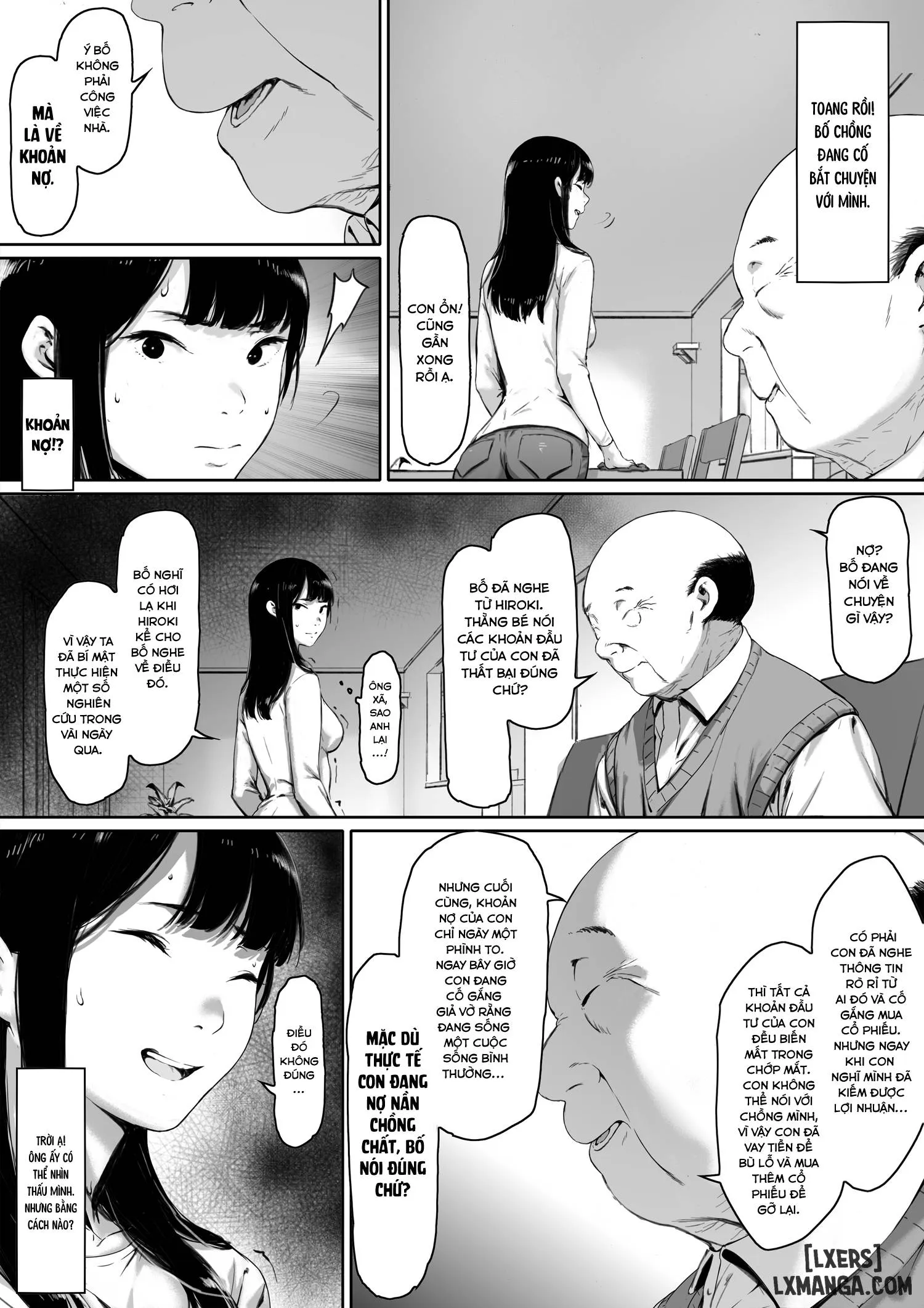 HentaiVN.net - Ảnh 16 - Ánh nhìn của bố chồng [Gifu to Doukyou Suru ni Natta Shiawase na Shinkon Seikatsu o Okuro Hazu datta no ni; 義父と同居することになった 幸せな新婚生活を送るはずだったのに; Now Living with my father-in-law, I was supposed to have a happy newlywed life] - Chapter 1