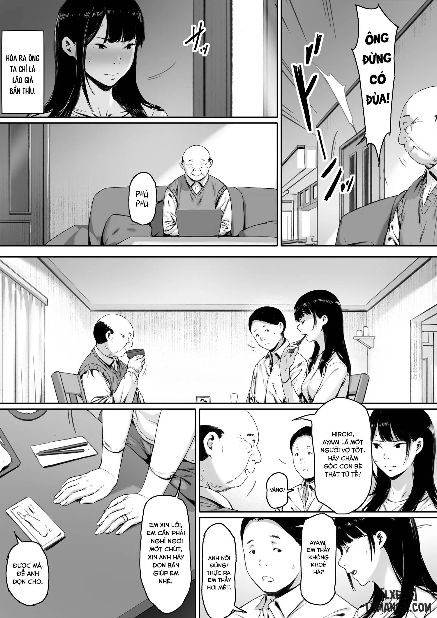 HentaiVN.net - Ảnh 19 - Ánh nhìn của bố chồng [Gifu to Doukyou Suru ni Natta Shiawase na Shinkon Seikatsu o Okuro Hazu datta no ni; 義父と同居することになった 幸せな新婚生活を送るはずだったのに; Now Living with my father-in-law, I was supposed to have a happy newlywed life] - Chapter 1