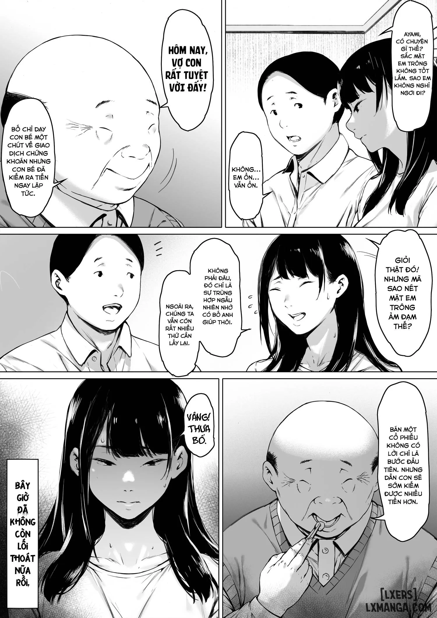HentaiVN.net - Ảnh 30 - Ánh nhìn của bố chồng [Gifu to Doukyou Suru ni Natta Shiawase na Shinkon Seikatsu o Okuro Hazu datta no ni; 義父と同居することになった 幸せな新婚生活を送るはずだったのに; Now Living with my father-in-law, I was supposed to have a happy newlywed life] - Chapter 1