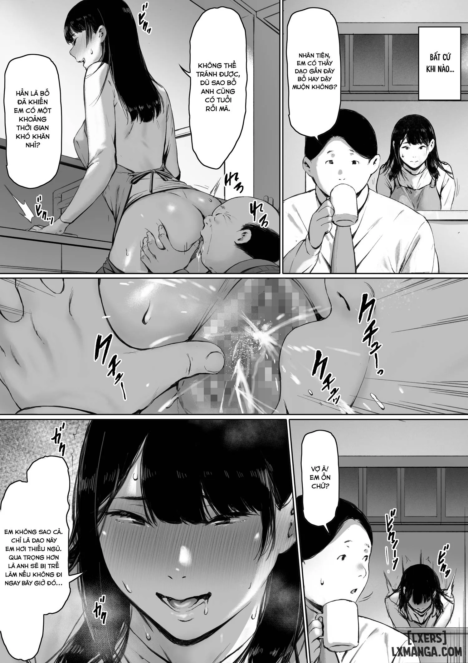 HentaiVN.net - Ảnh 66 - Ánh nhìn của bố chồng [Gifu to Doukyou Suru ni Natta Shiawase na Shinkon Seikatsu o Okuro Hazu datta no ni; 義父と同居することになった 幸せな新婚生活を送るはずだったのに; Now Living with my father-in-law, I was supposed to have a happy newlywed life] - Chapter 1