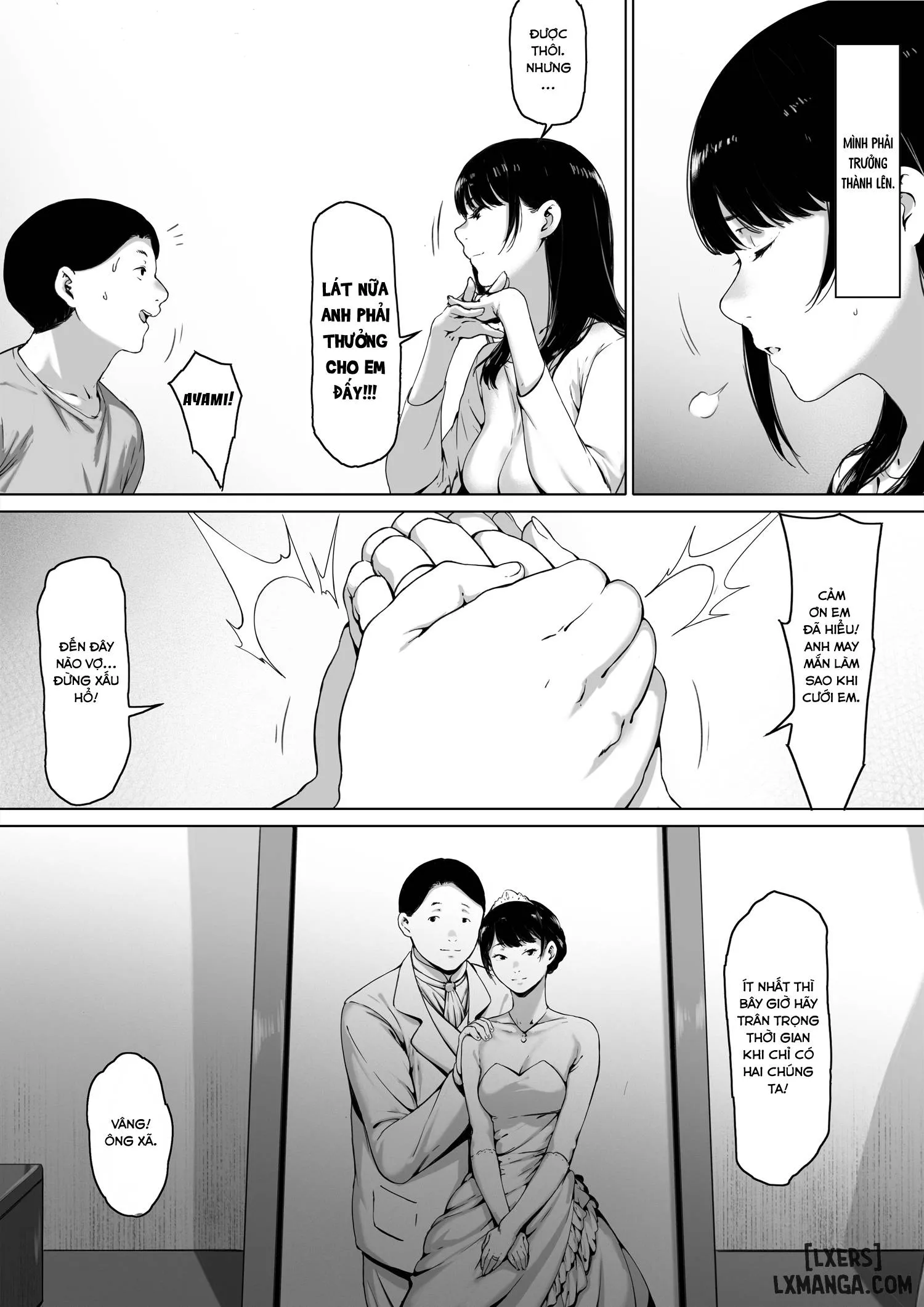 HentaiVN.net - Ảnh 9 - Ánh nhìn của bố chồng [Gifu to Doukyou Suru ni Natta Shiawase na Shinkon Seikatsu o Okuro Hazu datta no ni; 義父と同居することになった 幸せな新婚生活を送るはずだったのに; Now Living with my father-in-law, I was supposed to have a happy newlywed life] - Chapter 1