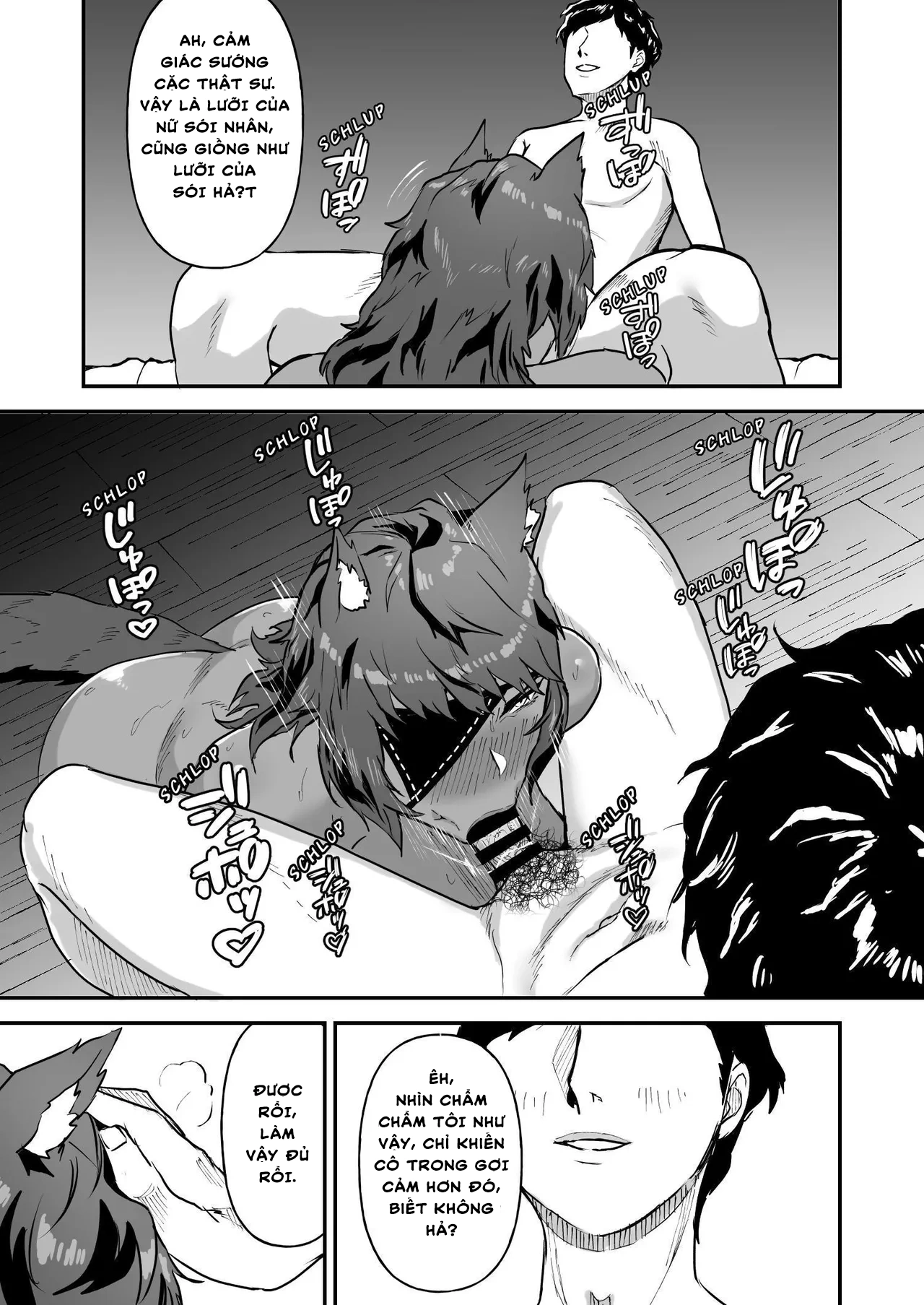 HentaiVN.net - Ảnh 22 - Sex Tame -Ookami Juujin- | Sex Tame -Wolf Girl - Chap 1