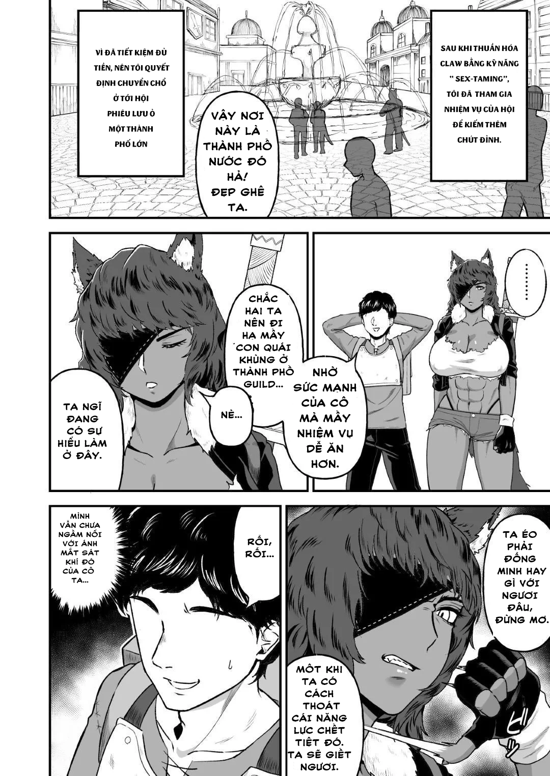 HentaiVN.net - Ảnh 3 - Sex Tame -Ookami Juujin- | Sex Tame -Wolf Girl - CHAP 2 CAT GIRL