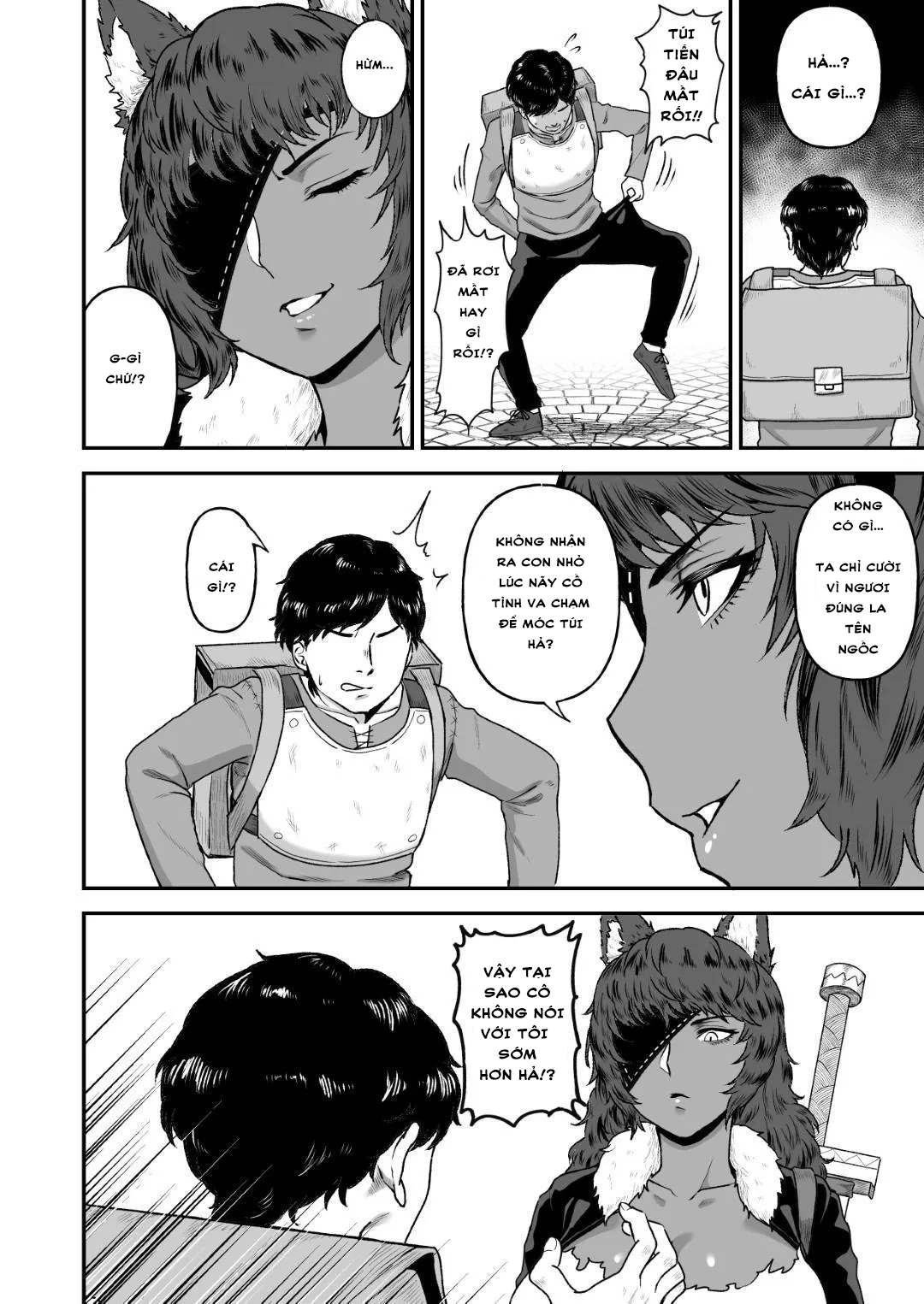 HentaiVN.net - Ảnh 5 - Sex Tame -Ookami Juujin- | Sex Tame -Wolf Girl - CHAP 2 CAT GIRL
