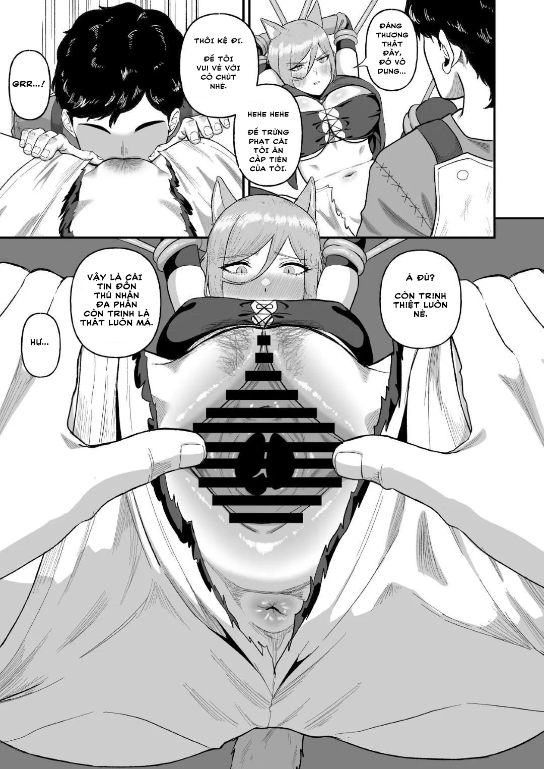 HentaiVN.net - Ảnh 10 - Sex Tame -Ookami Juujin- | Sex Tame -Wolf Girl - CHAP 2 CAT GIRL