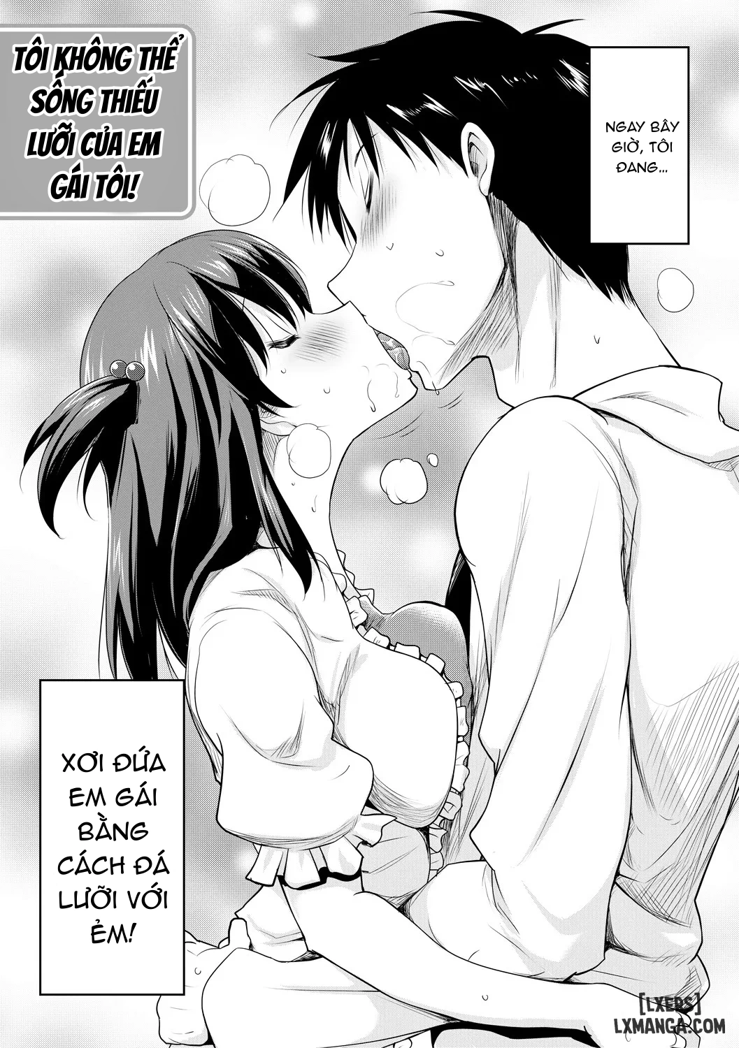 HentaiVN.net - Ảnh 3 - Kyonyuu Oyako no Shita to Shikyuu ni Renzoku Shasei - Chap 1