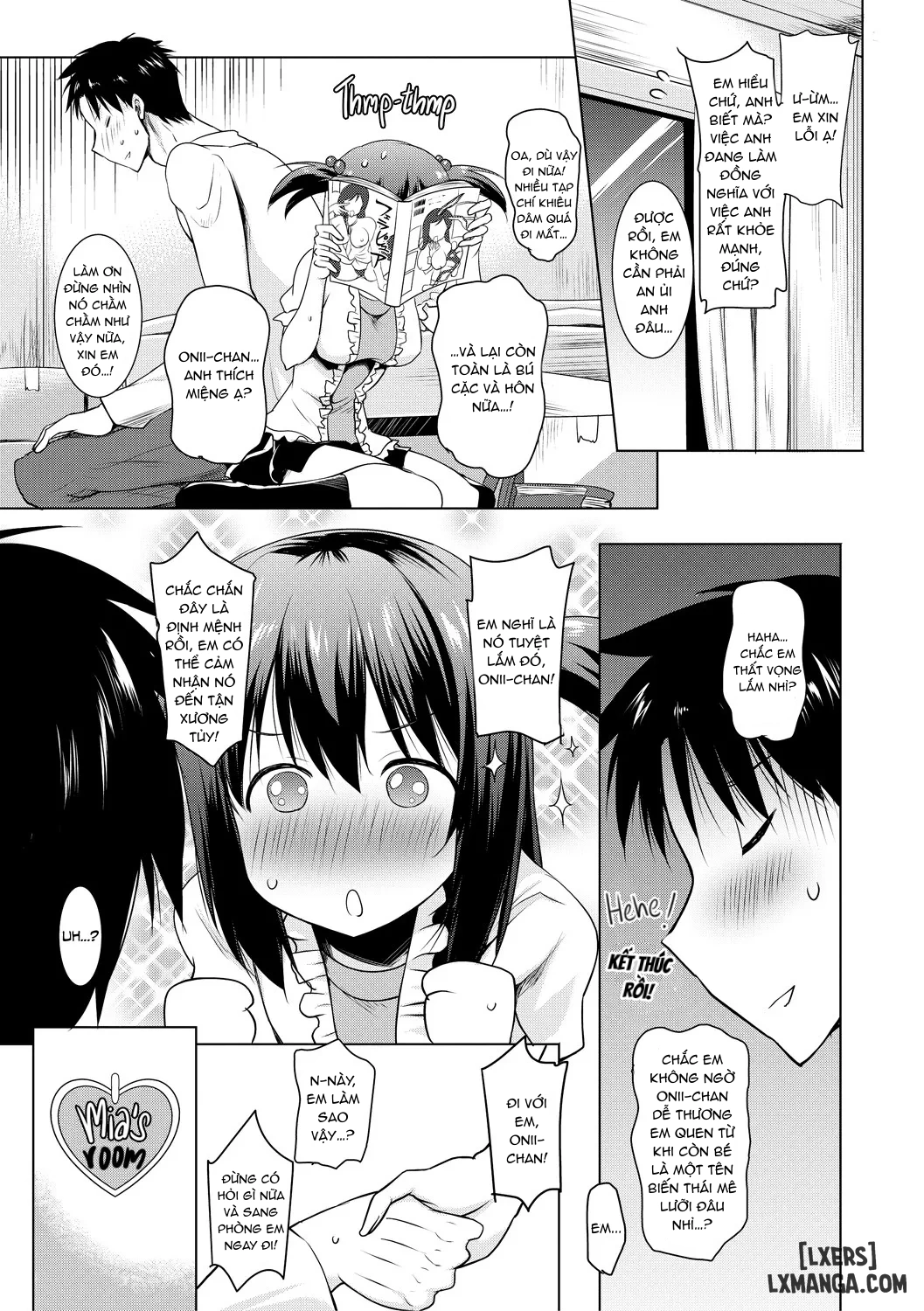 HentaiVN.net - Ảnh 9 - Kyonyuu Oyako no Shita to Shikyuu ni Renzoku Shasei - Chap 1