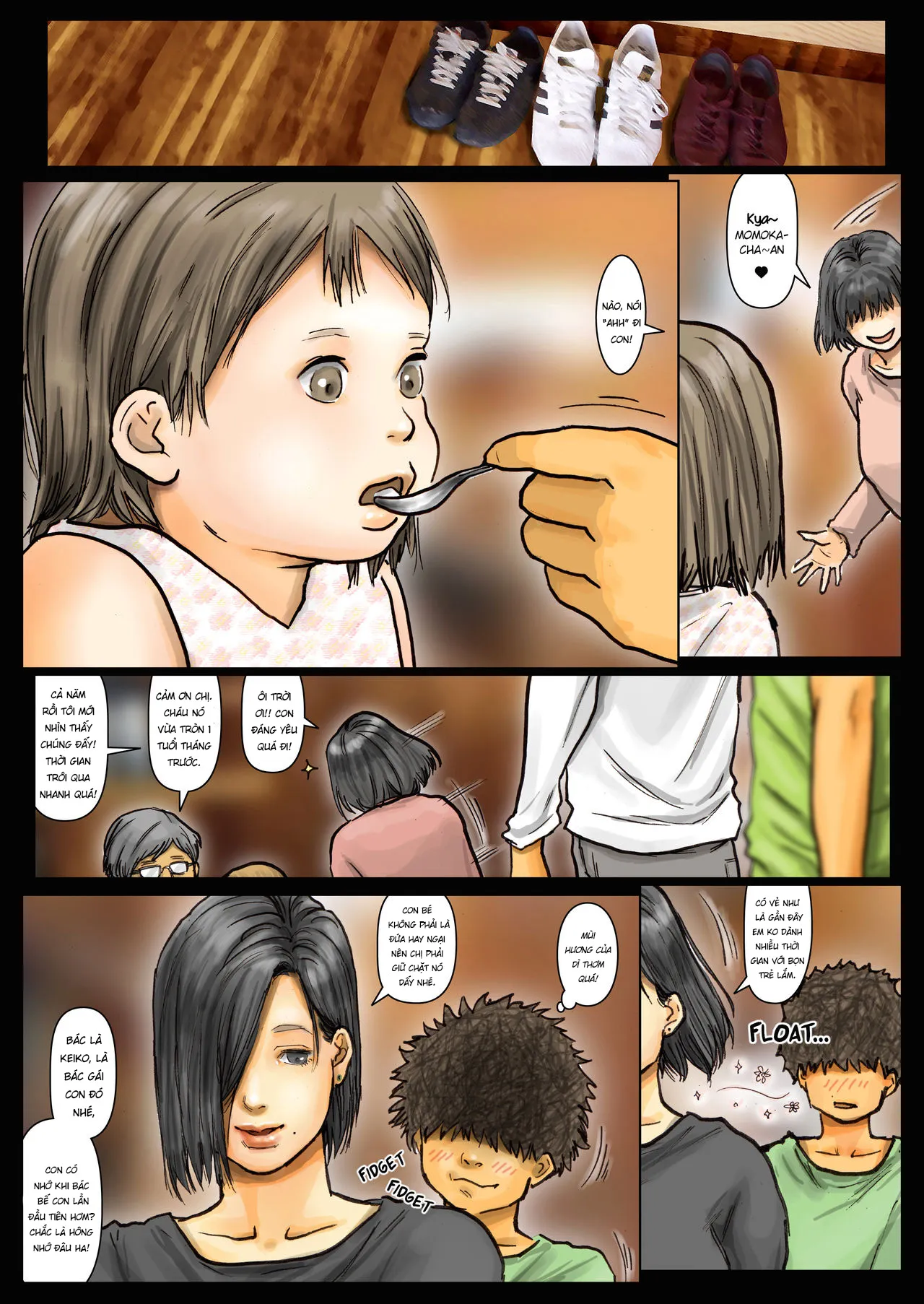 HentaiVN.net - Ảnh 5 - Dì tôi ♡ [Oba-san no Karada ga Kimochiyo Sugiru kara; Boku no Oba-san wa Chou Meiki Datta~] - Chap 1