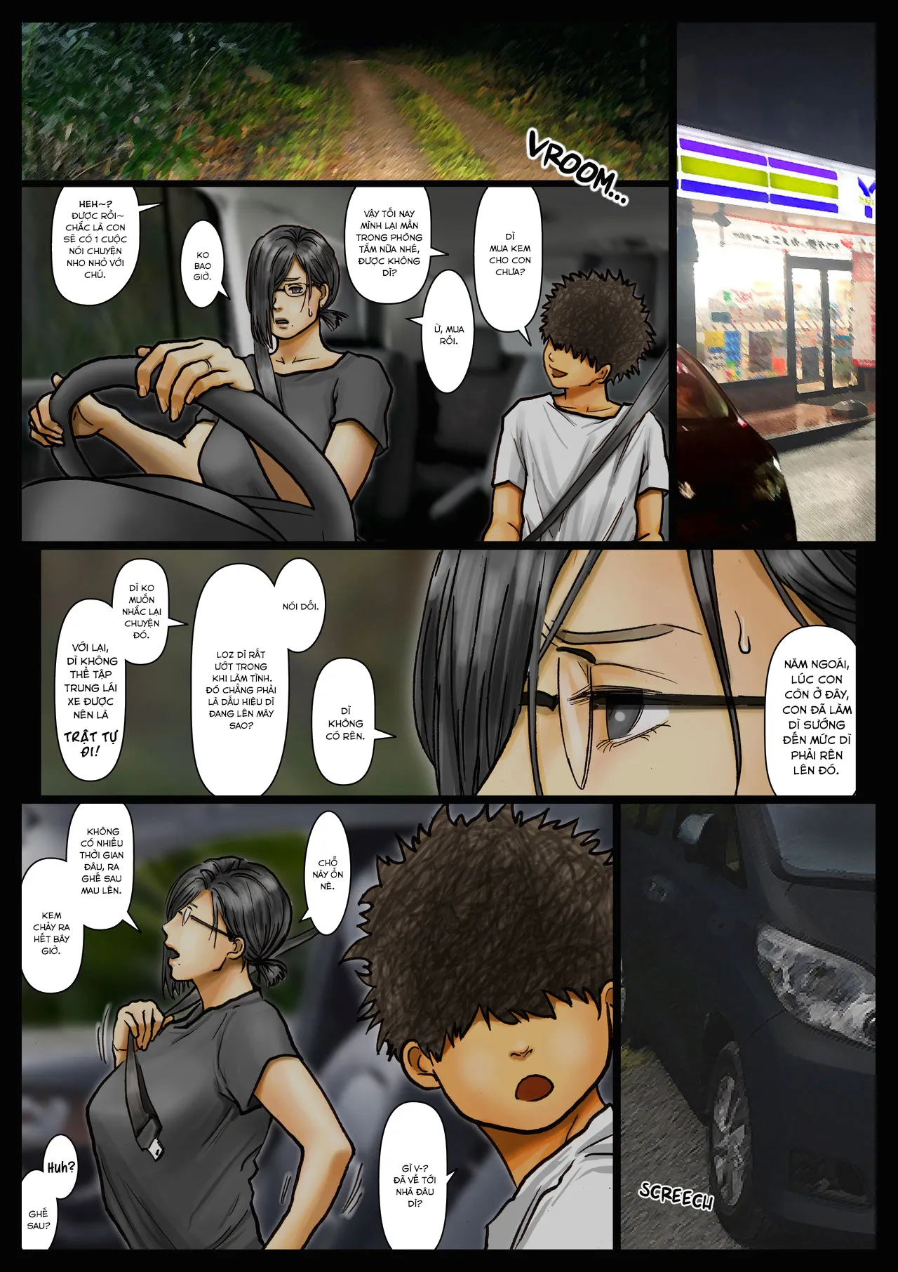 HentaiVN.net - Ảnh 6 - Dì tôi ♡ [Oba-san no Karada ga Kimochiyo Sugiru kara; Boku no Oba-san wa Chou Meiki Datta~] - Chap 3