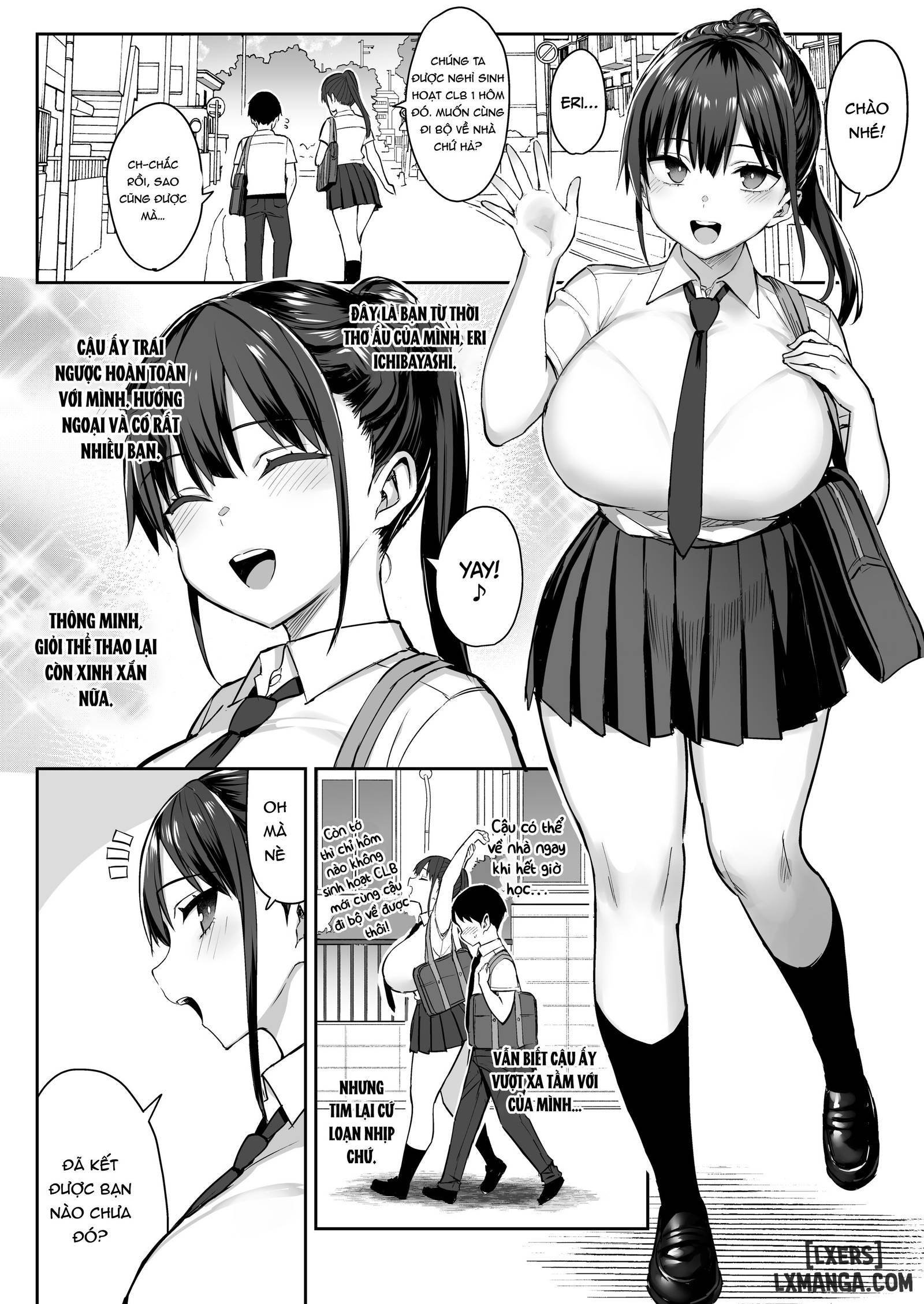 HentaiVN.net - Ảnh 3 - She Sold Herself Out to Save Me From Bullying - Chapter 1