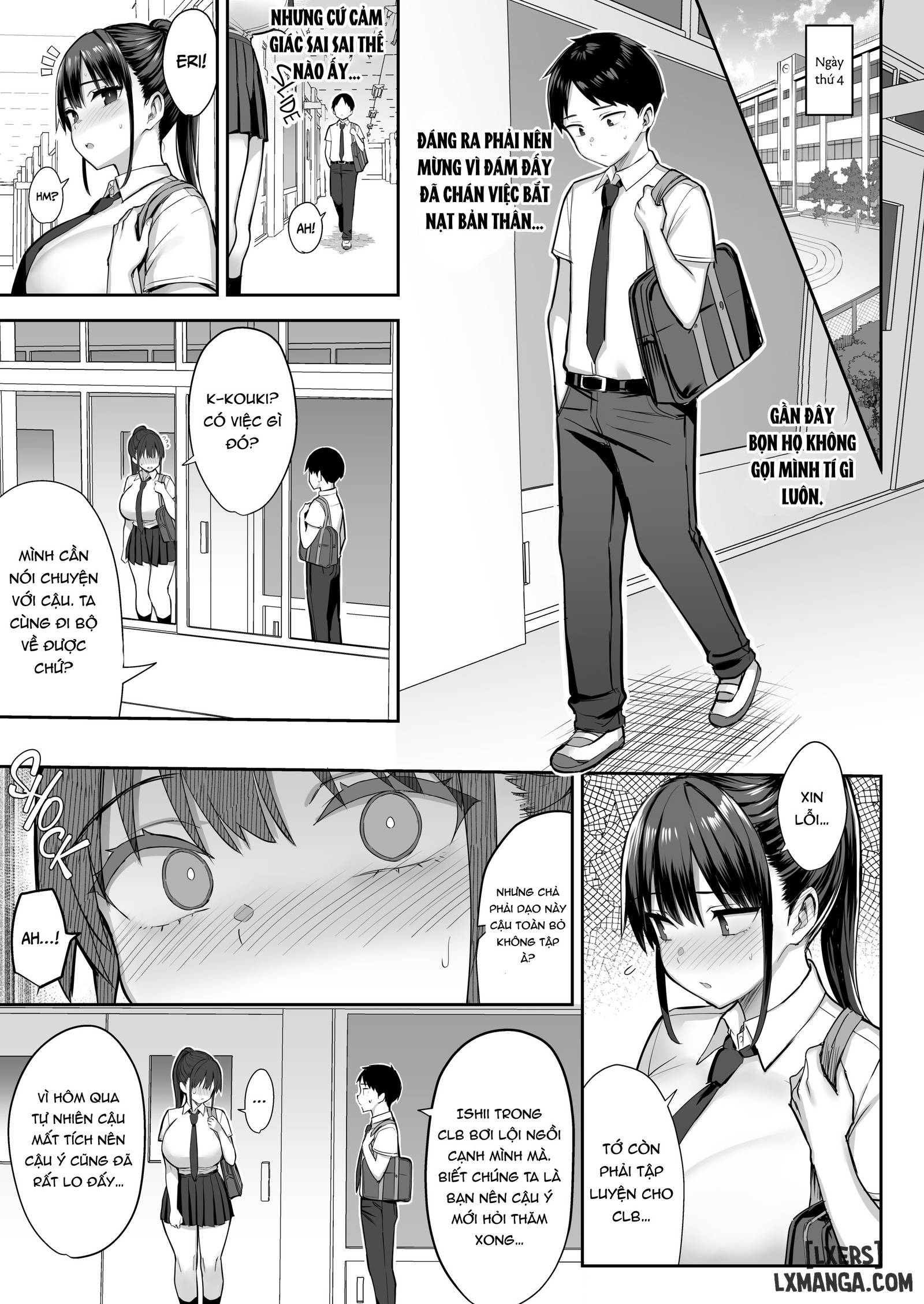 HentaiVN.net - Ảnh 32 - She Sold Herself Out to Save Me From Bullying - Chapter 1