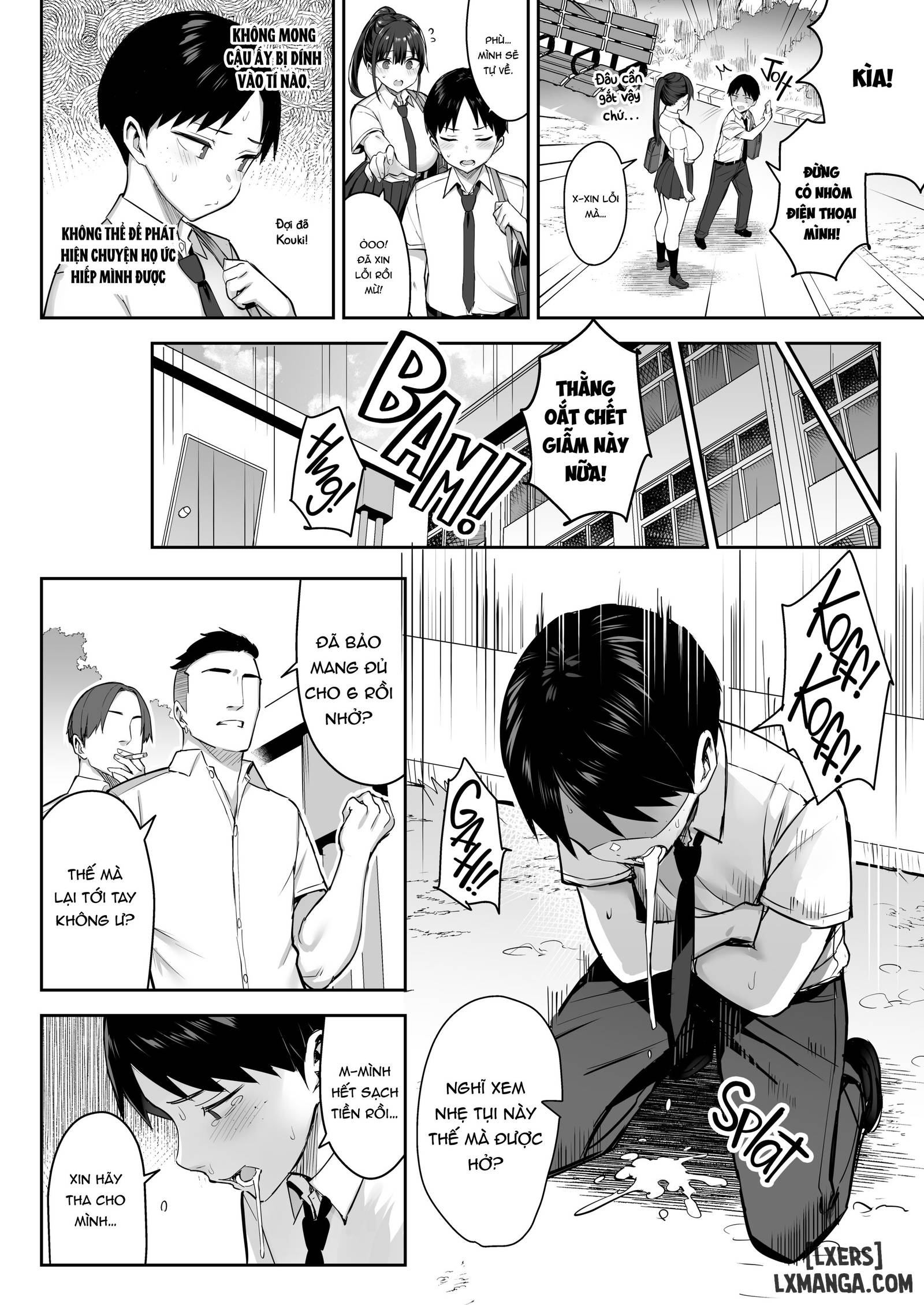 HentaiVN.net - Ảnh 5 - She Sold Herself Out to Save Me From Bullying - Chapter 1