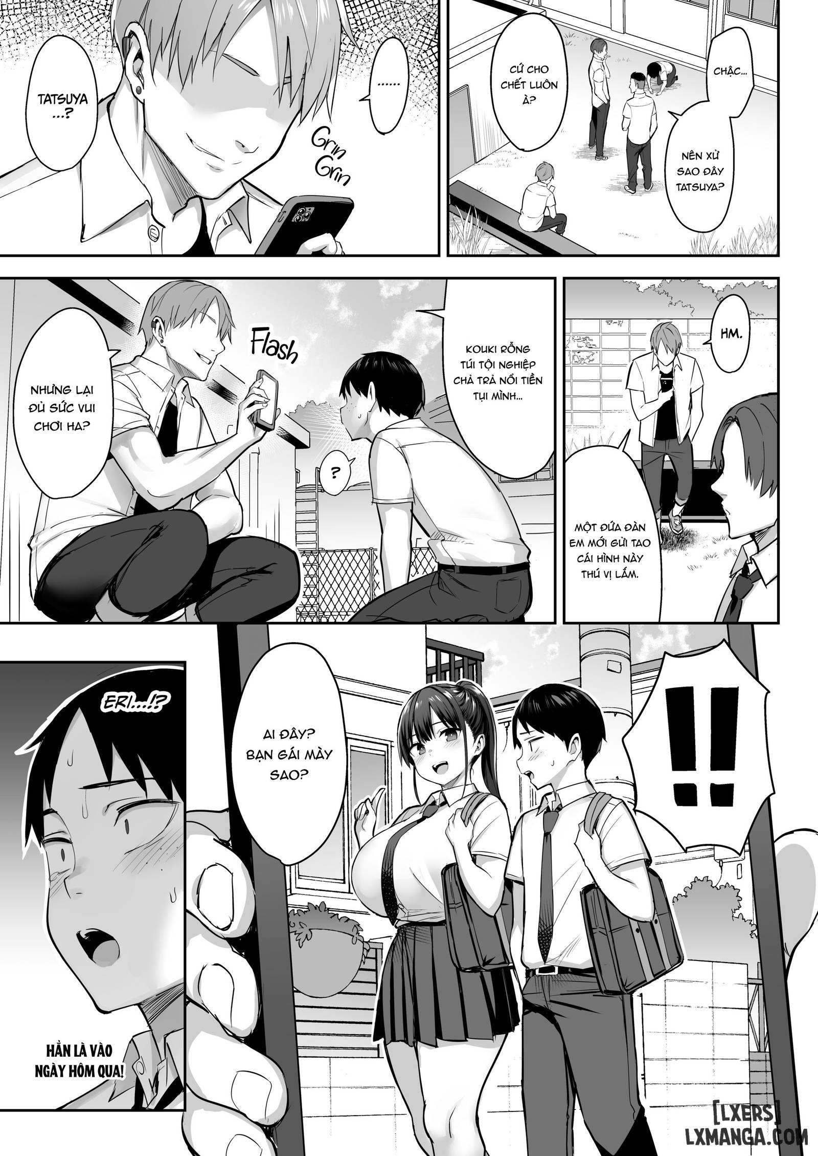 HentaiVN.net - Ảnh 6 - She Sold Herself Out to Save Me From Bullying - Chapter 1
