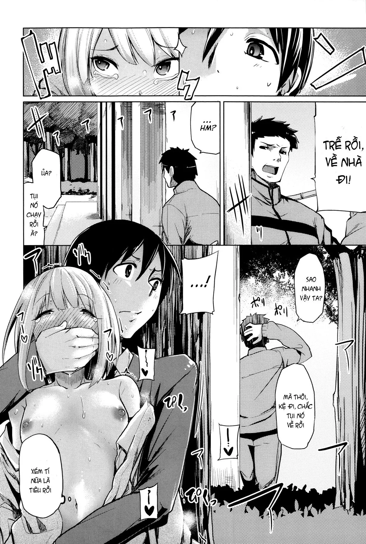 HentaiVN.net - Ảnh 12 - Em gái và bạn gái, bạn chọn ai? [Ubai'ai Girls; Scramble Girls] - Chap 1