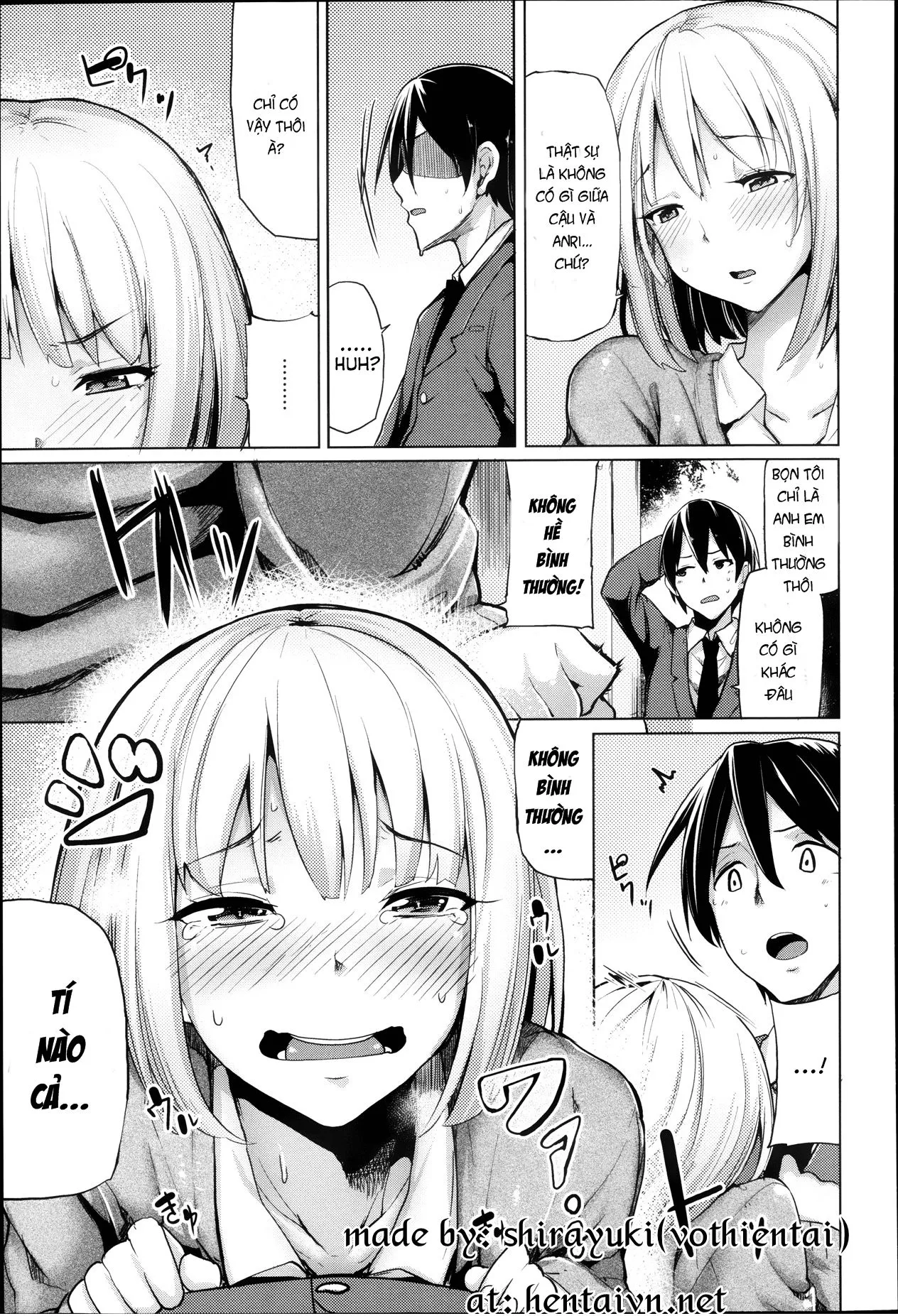 HentaiVN.net - Ảnh 5 - Em gái và bạn gái, bạn chọn ai? [Ubai'ai Girls; Scramble Girls] - Chap 1
