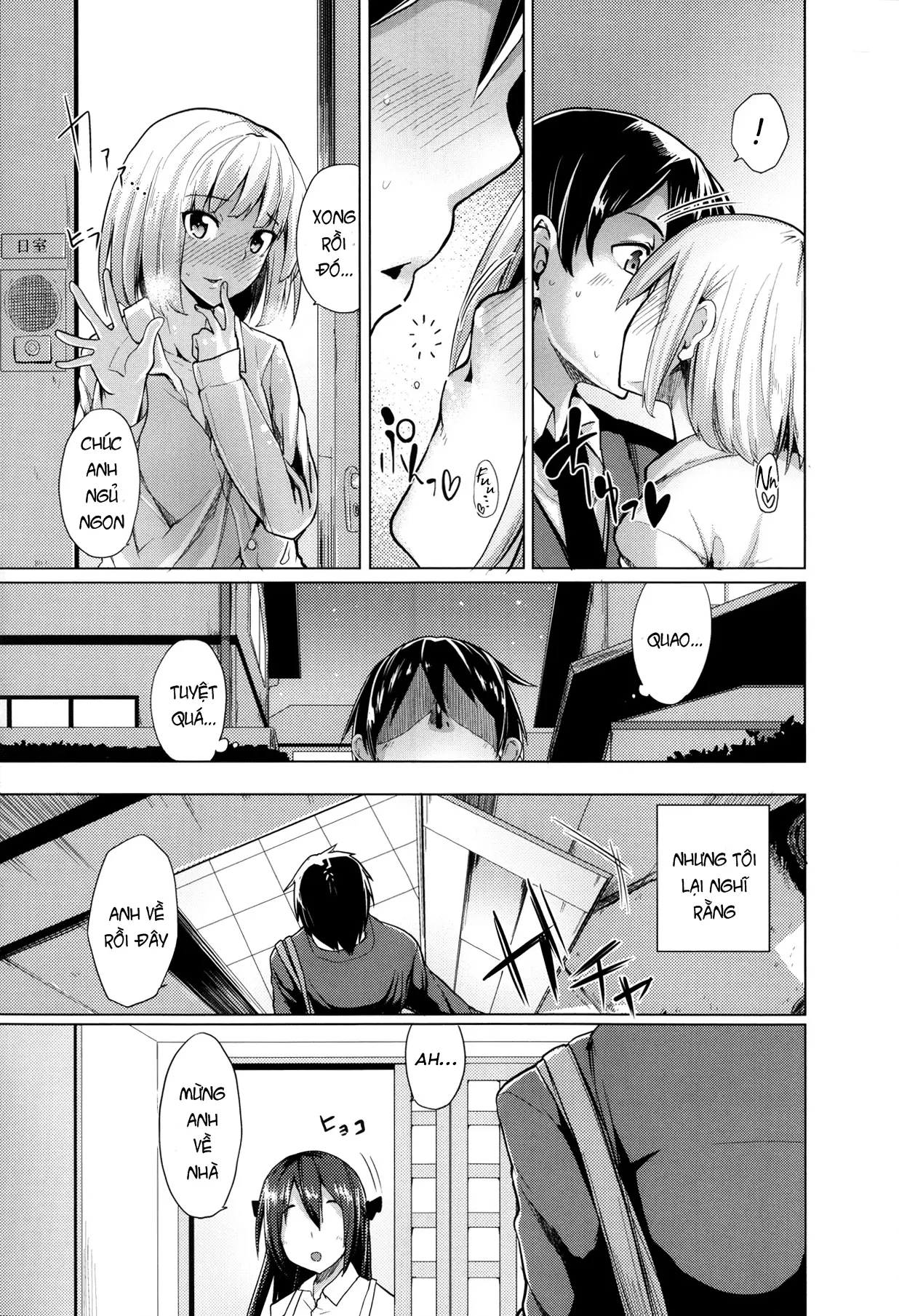 HentaiVN.net - Ảnh 3 - Em gái và bạn gái, bạn chọn ai? [Ubai'ai Girls; Scramble Girls] - Chap 2