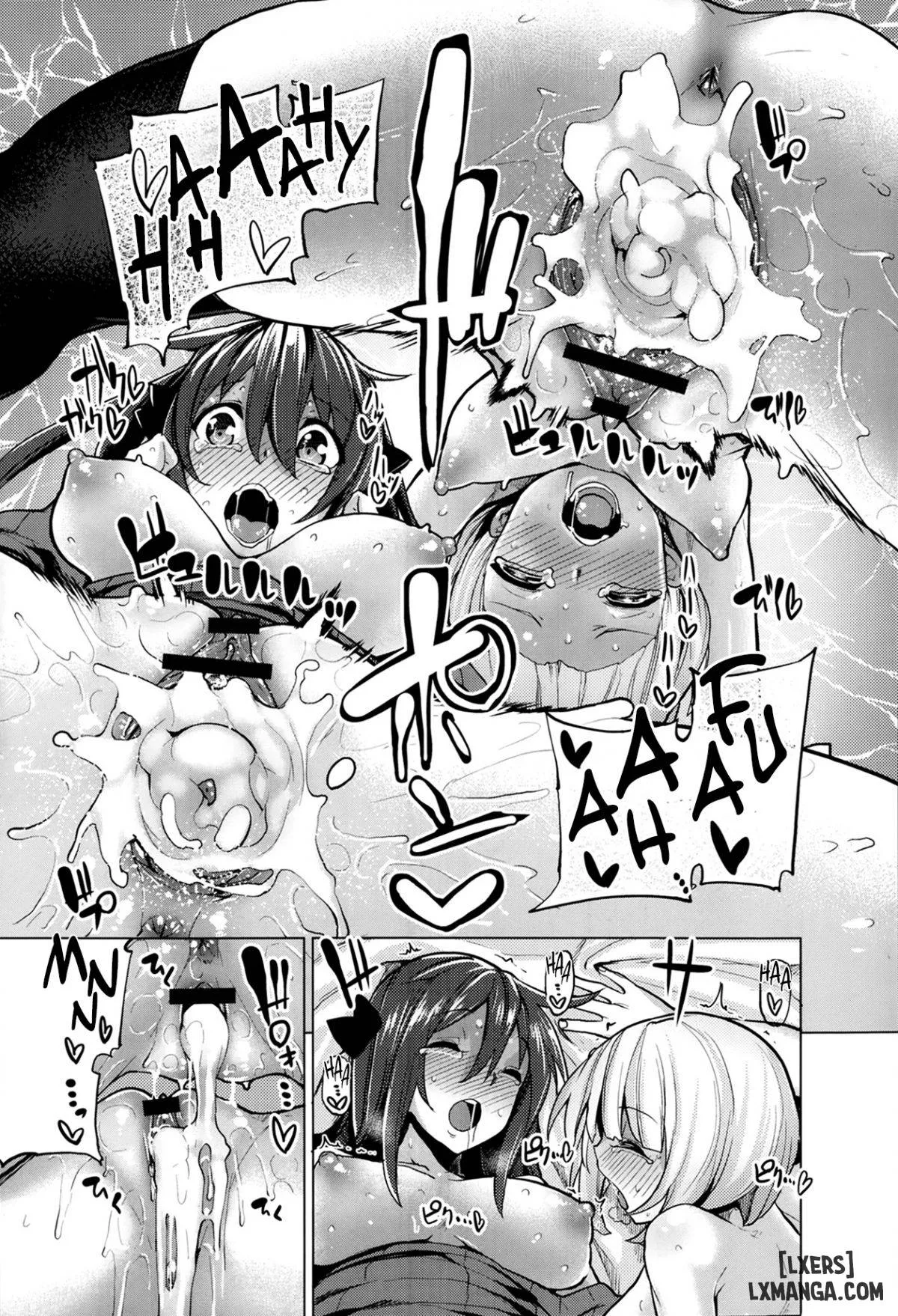 HentaiVN.net - Ảnh 23 - Em gái và bạn gái, bạn chọn ai? [Ubai'ai Girls; Scramble Girls] - Chapter 3 END
