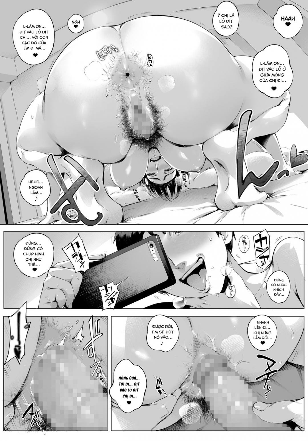HentaiVN.net - Ảnh 23 - Tình Yêu Bị Ngăn Cấm [Futei Koubi Zuma Honoka; Cheating Wife Honoka ~ Caught Red – Handed Edition] - Oneshot