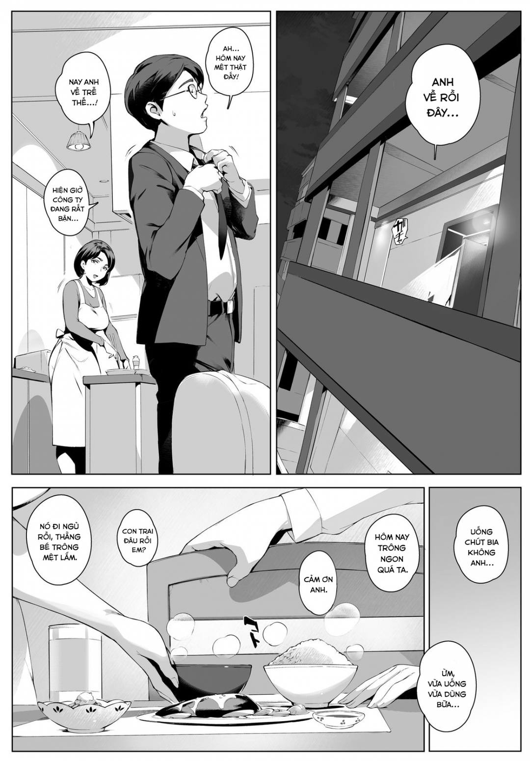 HentaiVN.net - Ảnh 35 - Tình Yêu Bị Ngăn Cấm [Futei Koubi Zuma Honoka; Cheating Wife Honoka ~ Caught Red – Handed Edition] - Oneshot