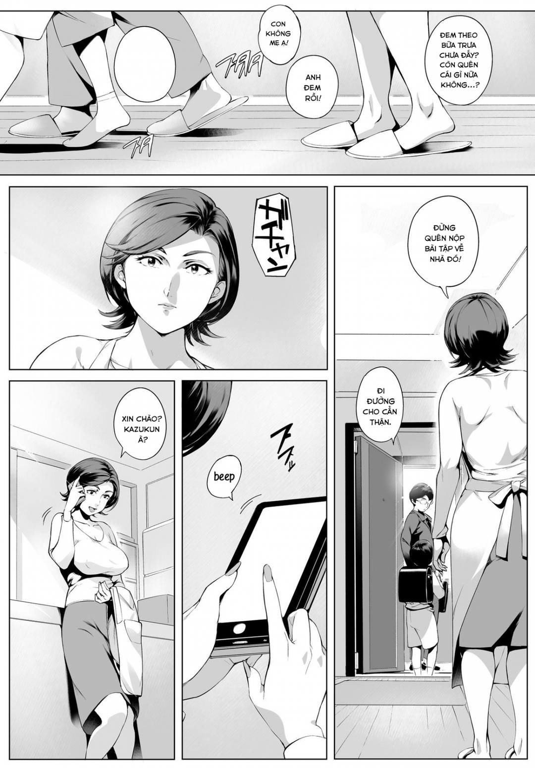 HentaiVN.net - Ảnh 5 - Tình Yêu Bị Ngăn Cấm [Futei Koubi Zuma Honoka; Cheating Wife Honoka ~ Caught Red – Handed Edition] - Oneshot
