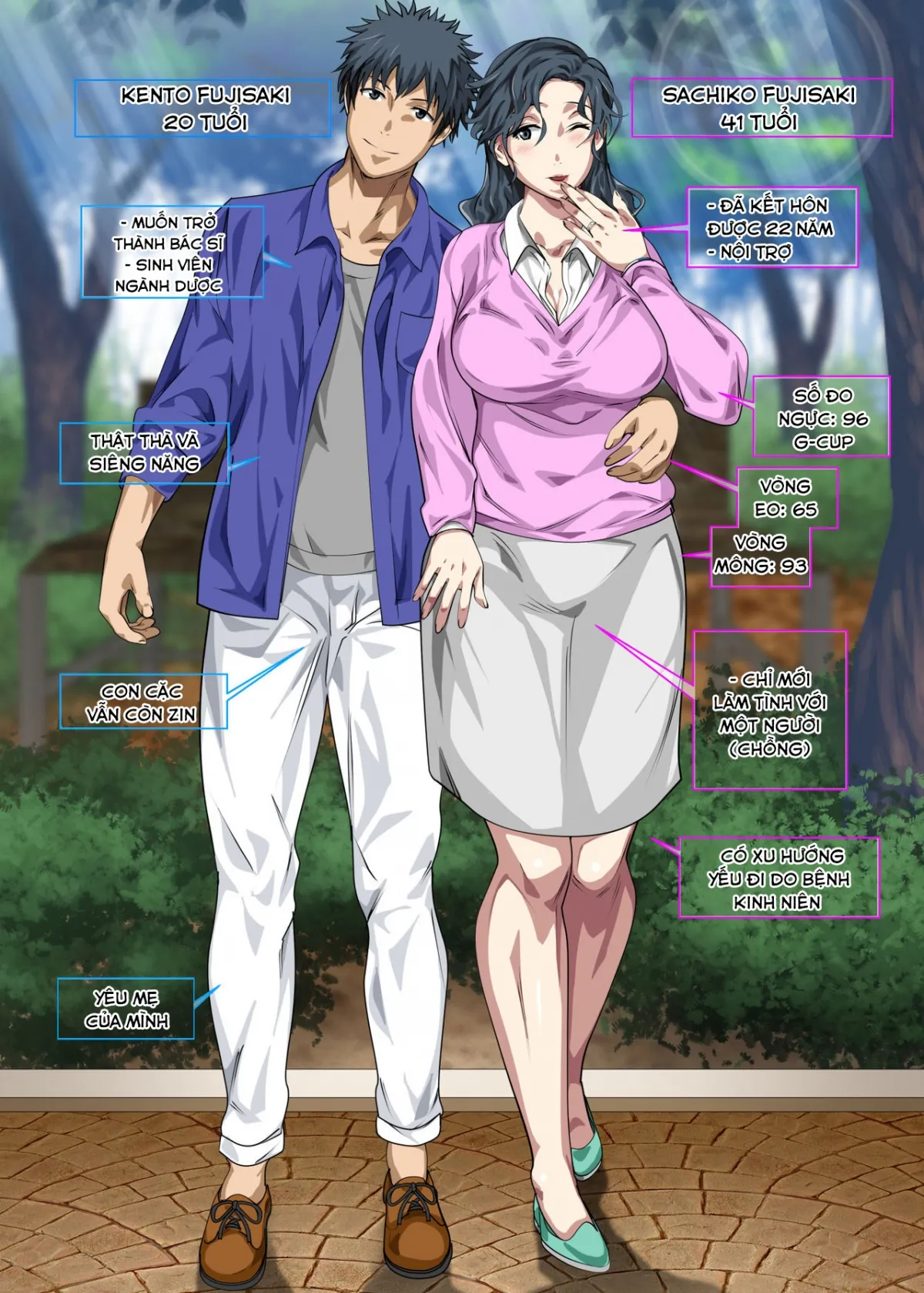 HentaiVN.net - Ảnh 3 - Mẹ Và Tôi [Jimi dakedo Eroi Karada Shita Okaa-san o Fuuzoku Ochi Sunzen de Sukutta Boshi Soukan] - Chap 1