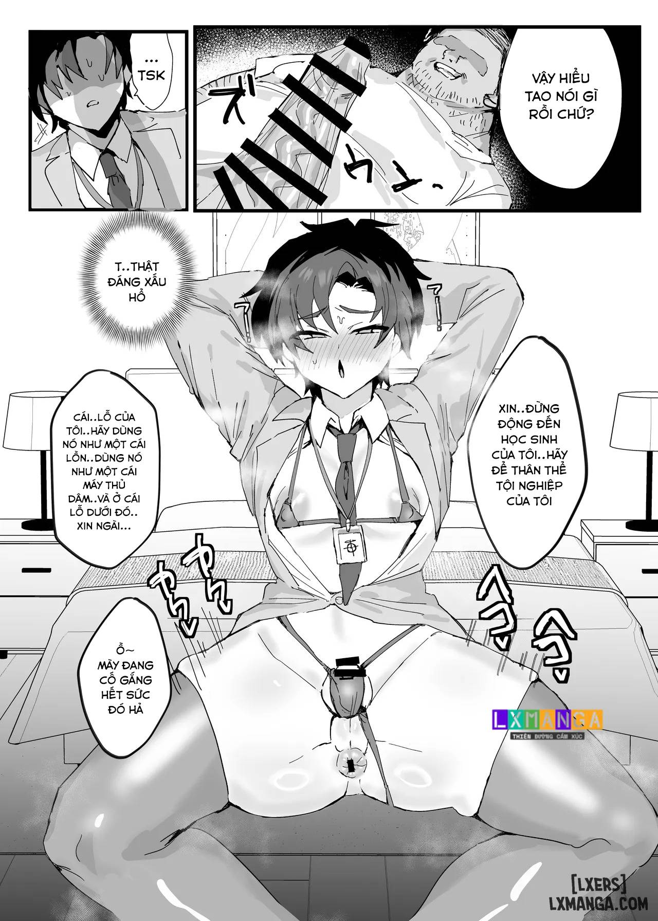 HentaiVN.net - Ảnh 10 - Fanfic về thầy giáo anime sa ngã - chap 1