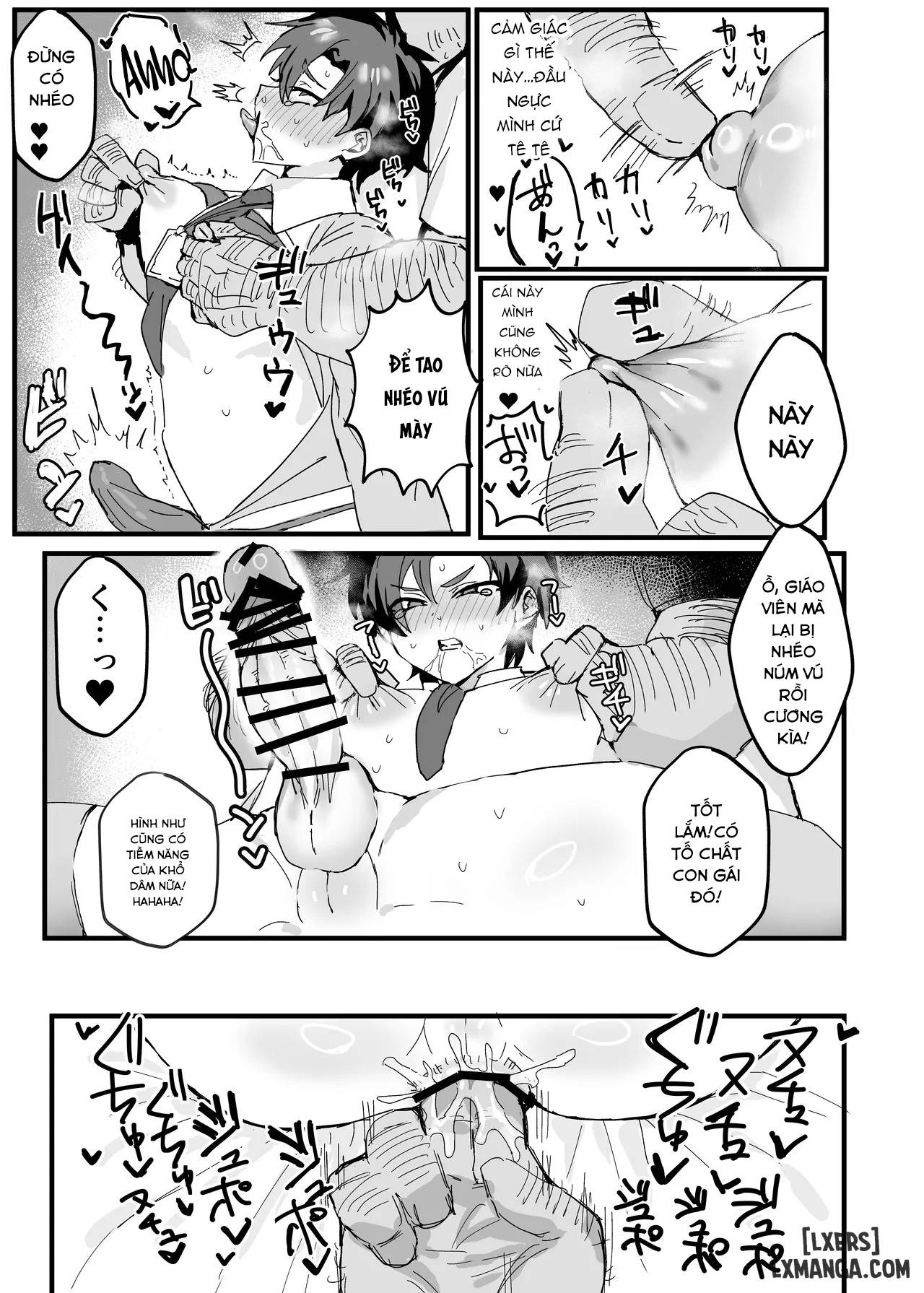 HentaiVN.net - Ảnh 14 - Fanfic về thầy giáo anime sa ngã - chap 1