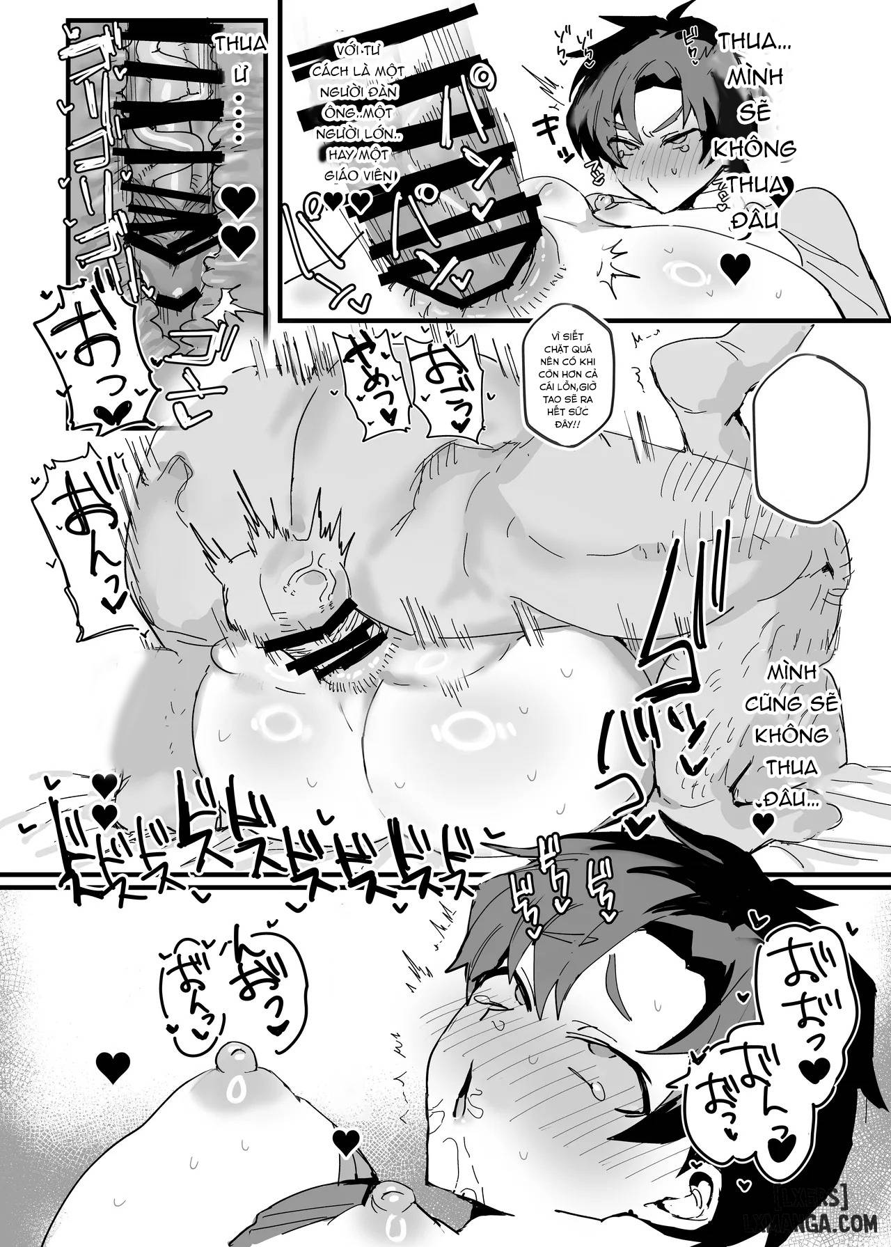 HentaiVN.net - Ảnh 21 - Fanfic về thầy giáo anime sa ngã - chap 1