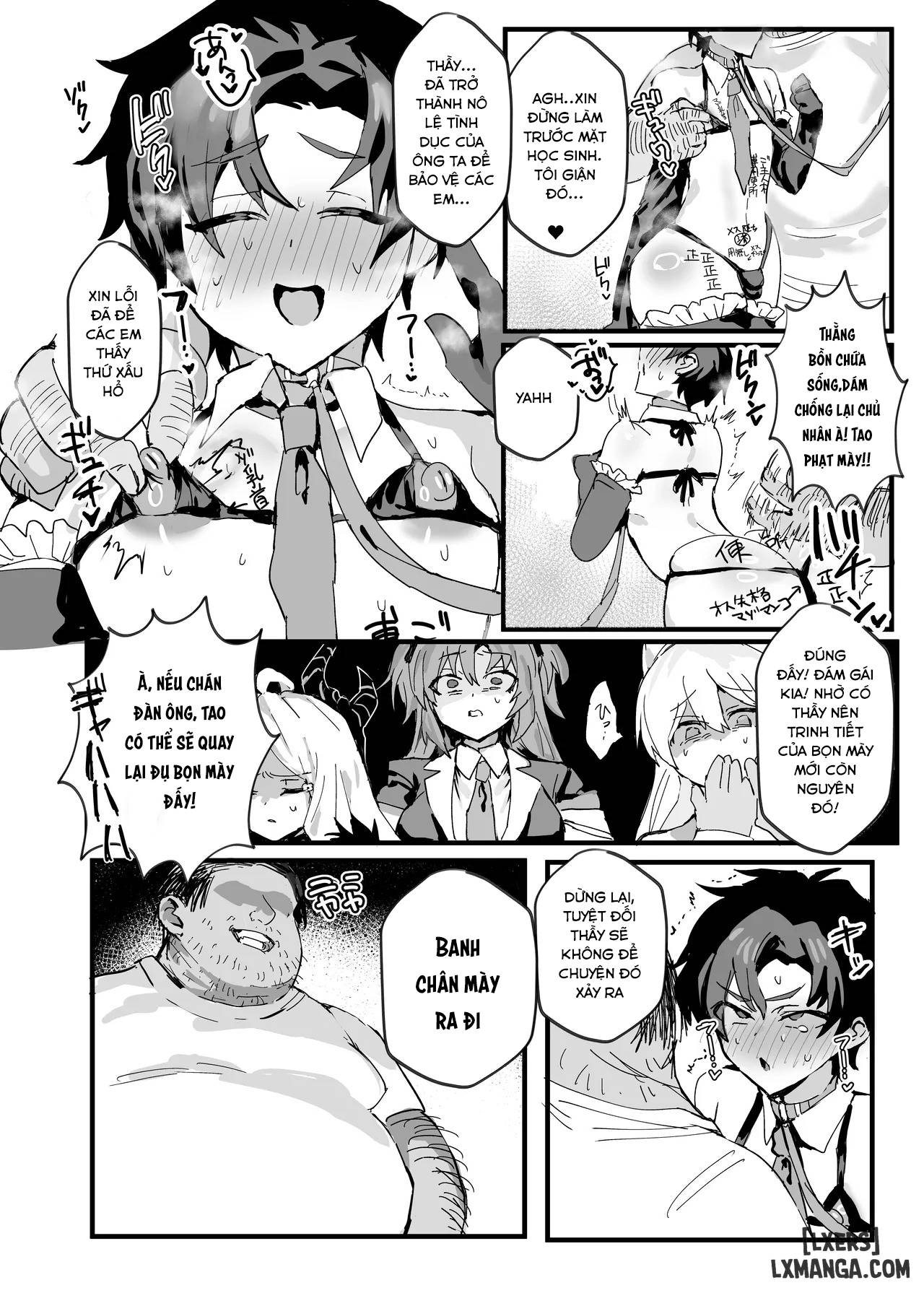 HentaiVN.net - Ảnh 33 - Fanfic về thầy giáo anime sa ngã - chap 1