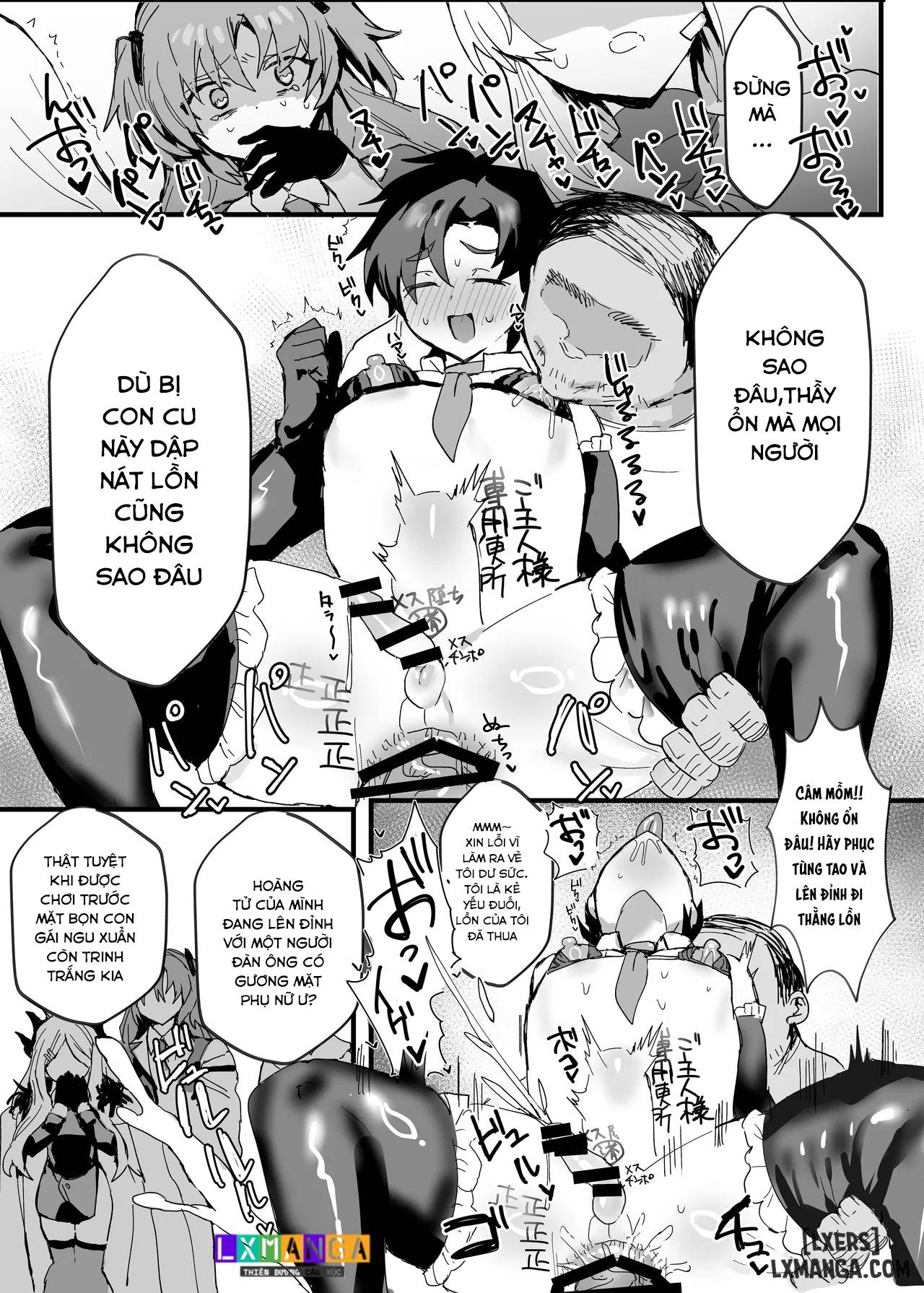 HentaiVN.net - Ảnh 34 - Fanfic về thầy giáo anime sa ngã - chap 1