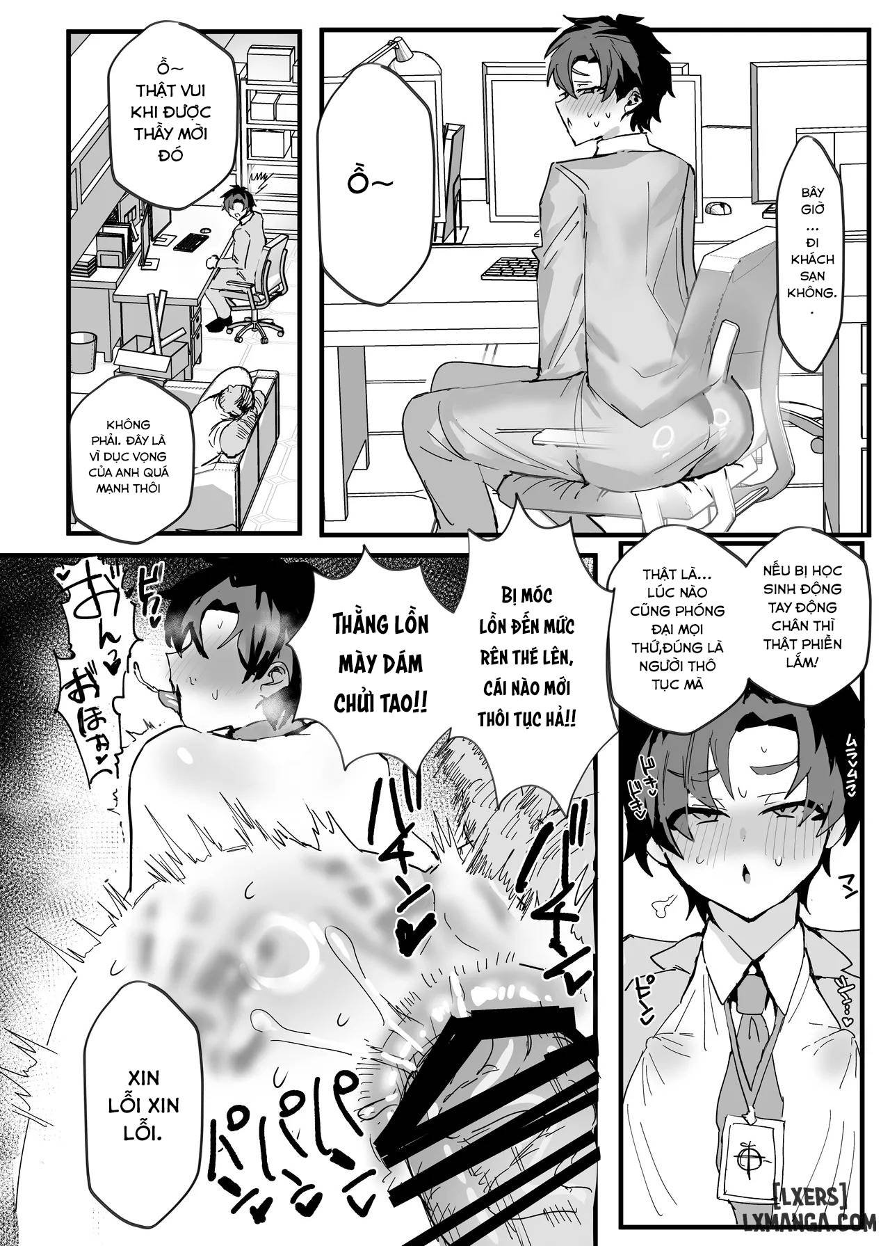 HentaiVN.net - Ảnh 35 - Fanfic về thầy giáo anime sa ngã - chap 1