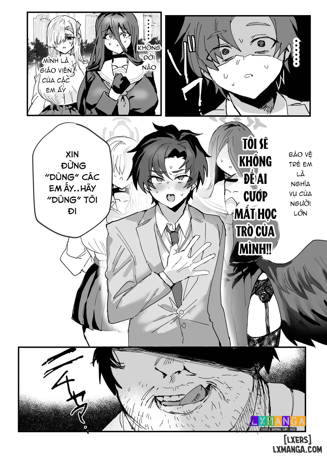 HentaiVN.net - Ảnh 7 - Fanfic về thầy giáo anime sa ngã - chap 1