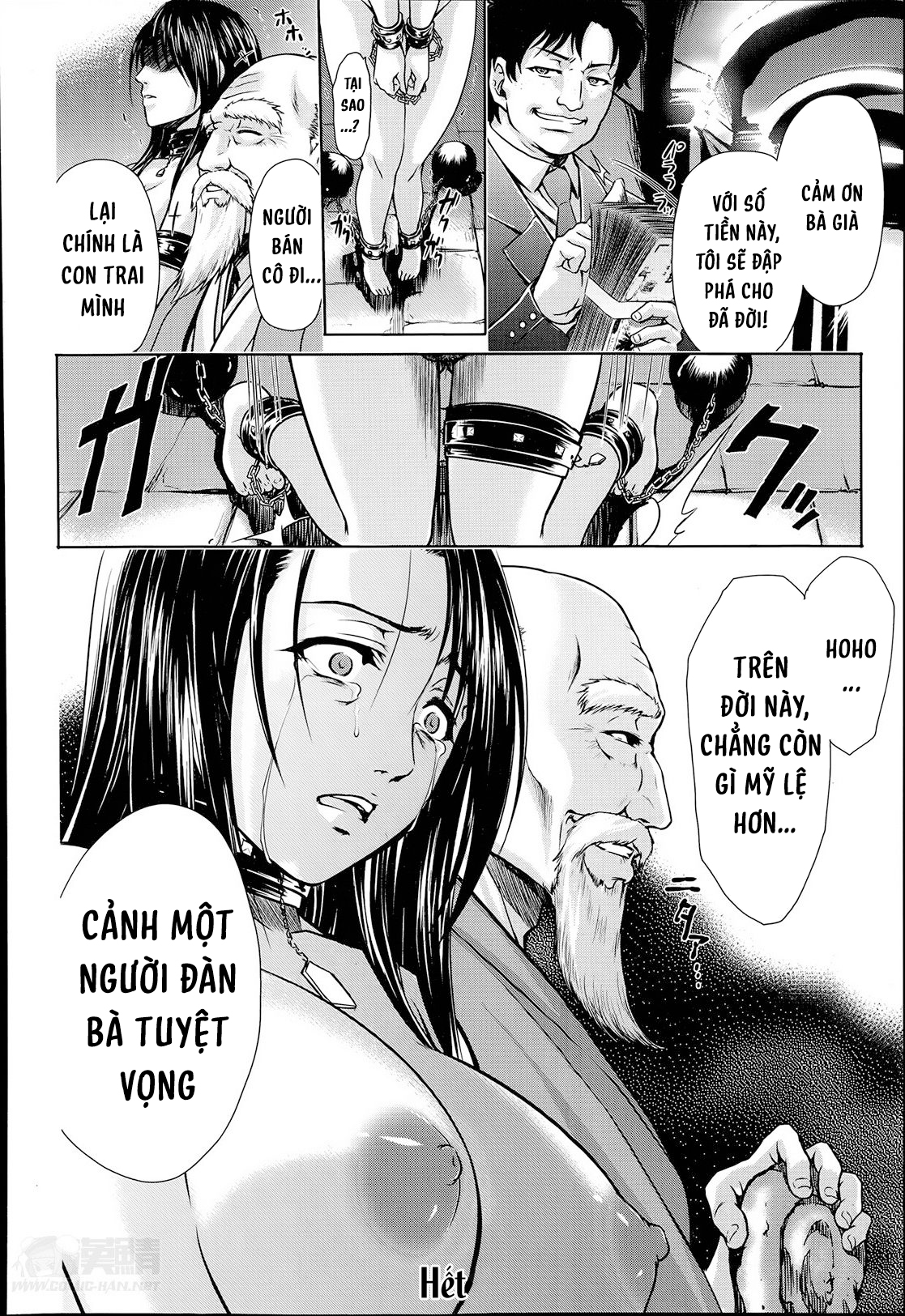 HentaiVN.net - Ảnh 20 - Đấu giá mại dâm ~ Những bà nội trợ tuyệt vọng - Chap 1