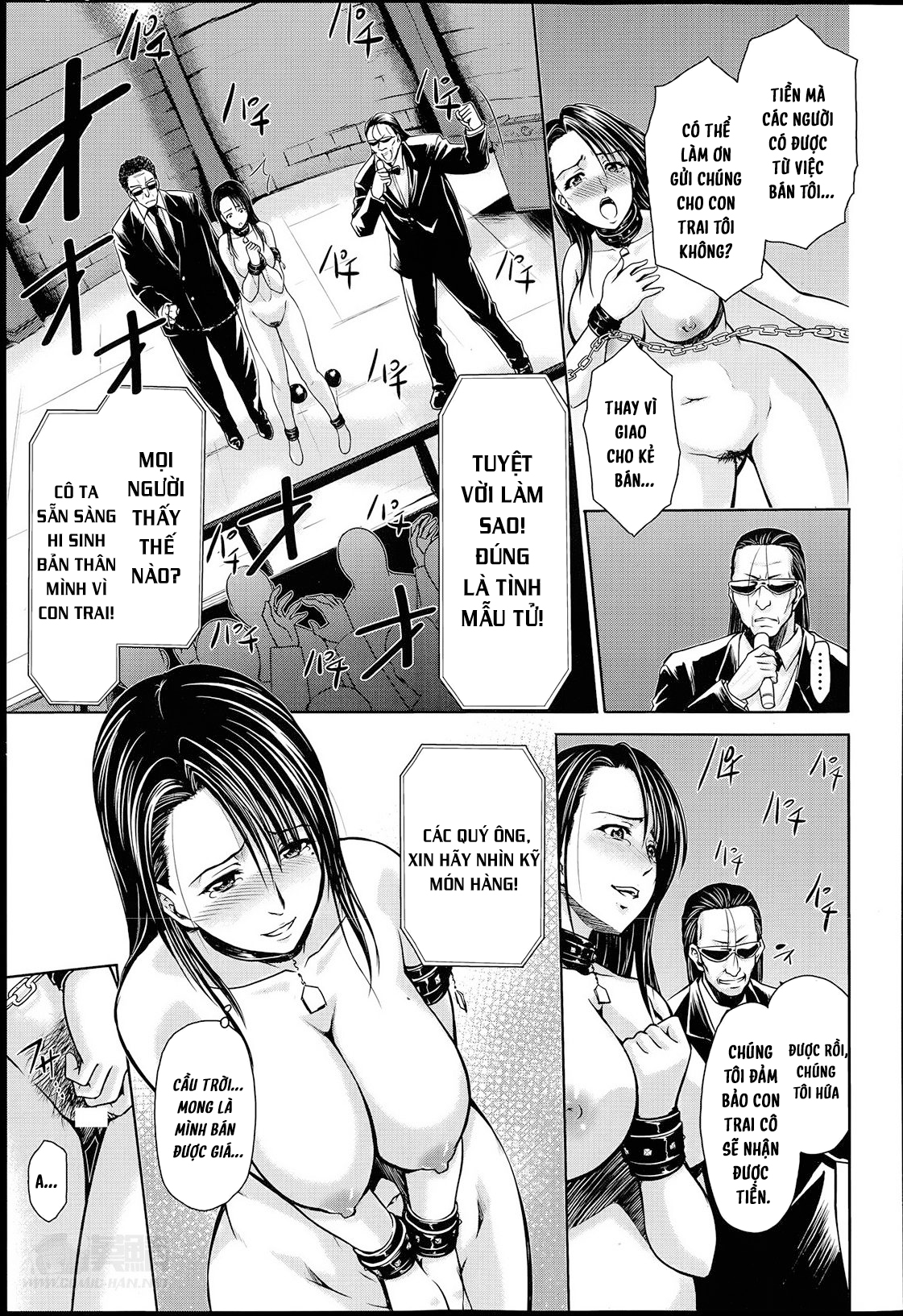 HentaiVN.net - Ảnh 7 - Đấu giá mại dâm ~ Những bà nội trợ tuyệt vọng - Chap 1