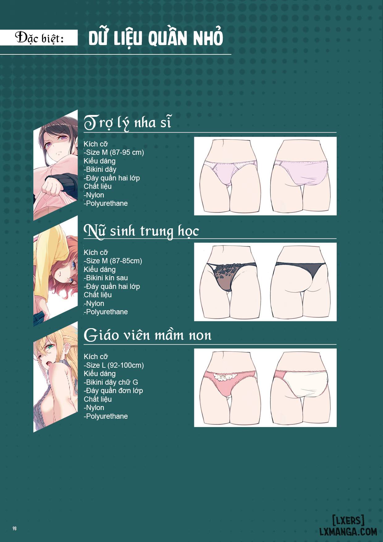 HentaiVN.net - Ảnh 5 - The Art of Iyapan - Dữ liệu quần nhỏ