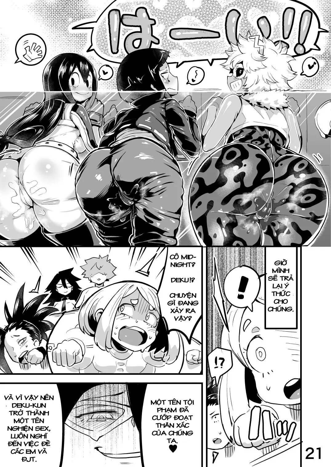 HentaiVN.net - Ảnh 20 - Boku to Nottori Villain Nakademia - Chương 2